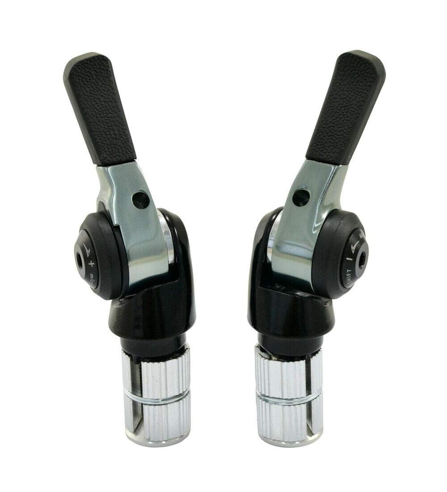microSHIFT BS-A11 TT Bar End Shifters 2/3 x 11 Speed for Shimano - MIS2107-T - Buy Online on SooperMarket.com