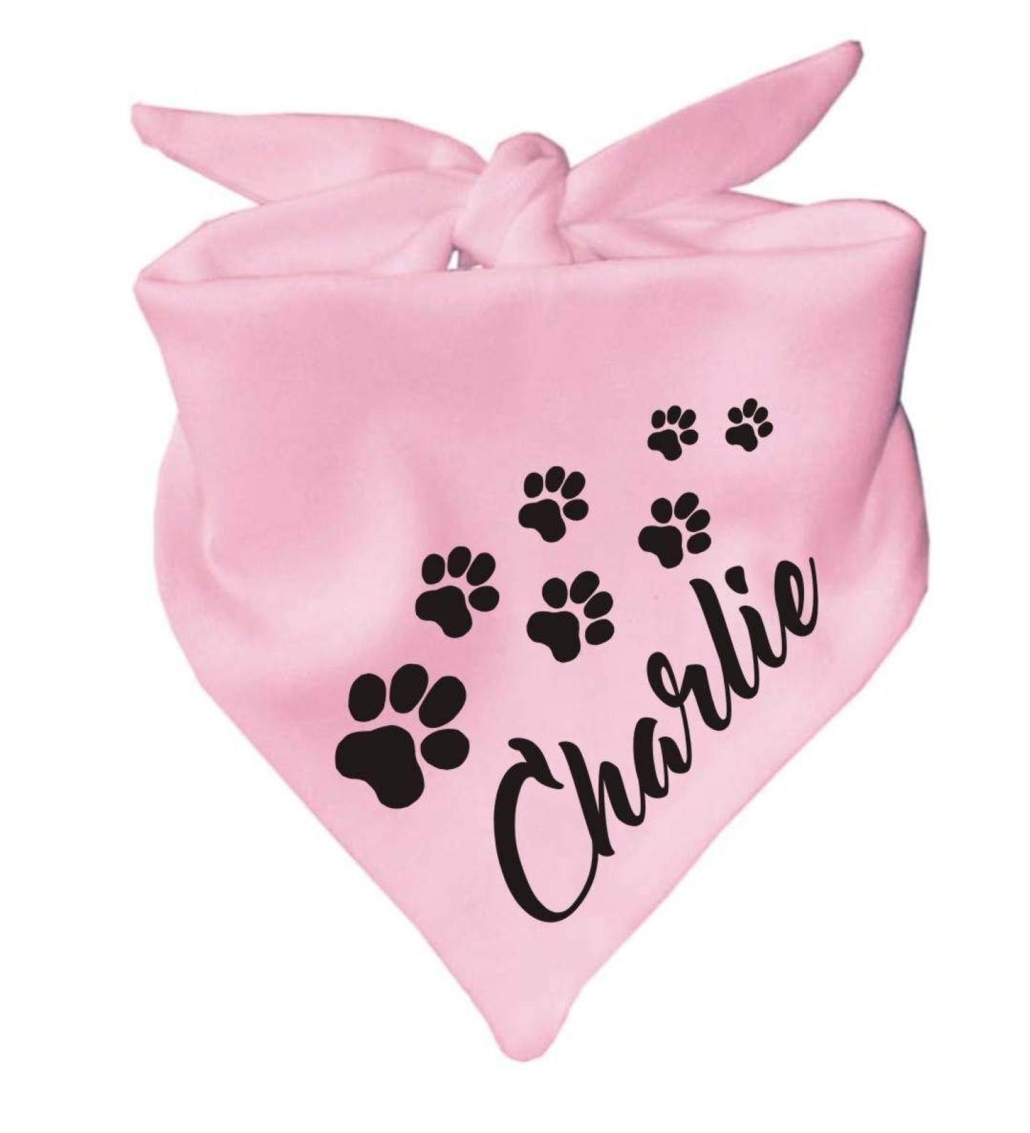 Little Fratz Dog Triangle Scarf - Pink (Size 2 68 cm) | Stylish & Comfortable Pet Accessory for Small Dogs - Buy Online on SooperMarket.com