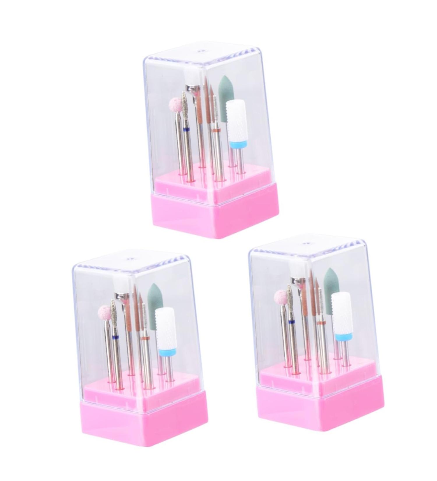 Healeved 3 Sets Nail Grinding Head Inflatable Headbands for Kids Vintage Hair Comb Nail Polishing File Bit Heads Nail Polisher Drill Bits Diamond Drill Bits Nails Gel Ceramics Nail Drill - Buy Online on SooperMarket.com