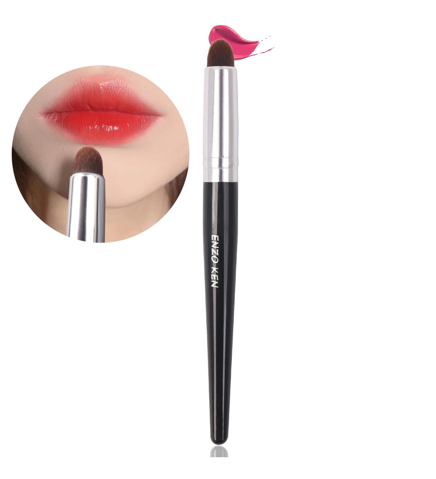 ENZO KEN Lip Blending & Spot Concealer Brush - Bullet Shape for Lipstick, Liquid Blush, and Lip Care - Long Lasting & Highly Pigmented - Buy Online on SooperMarket.com