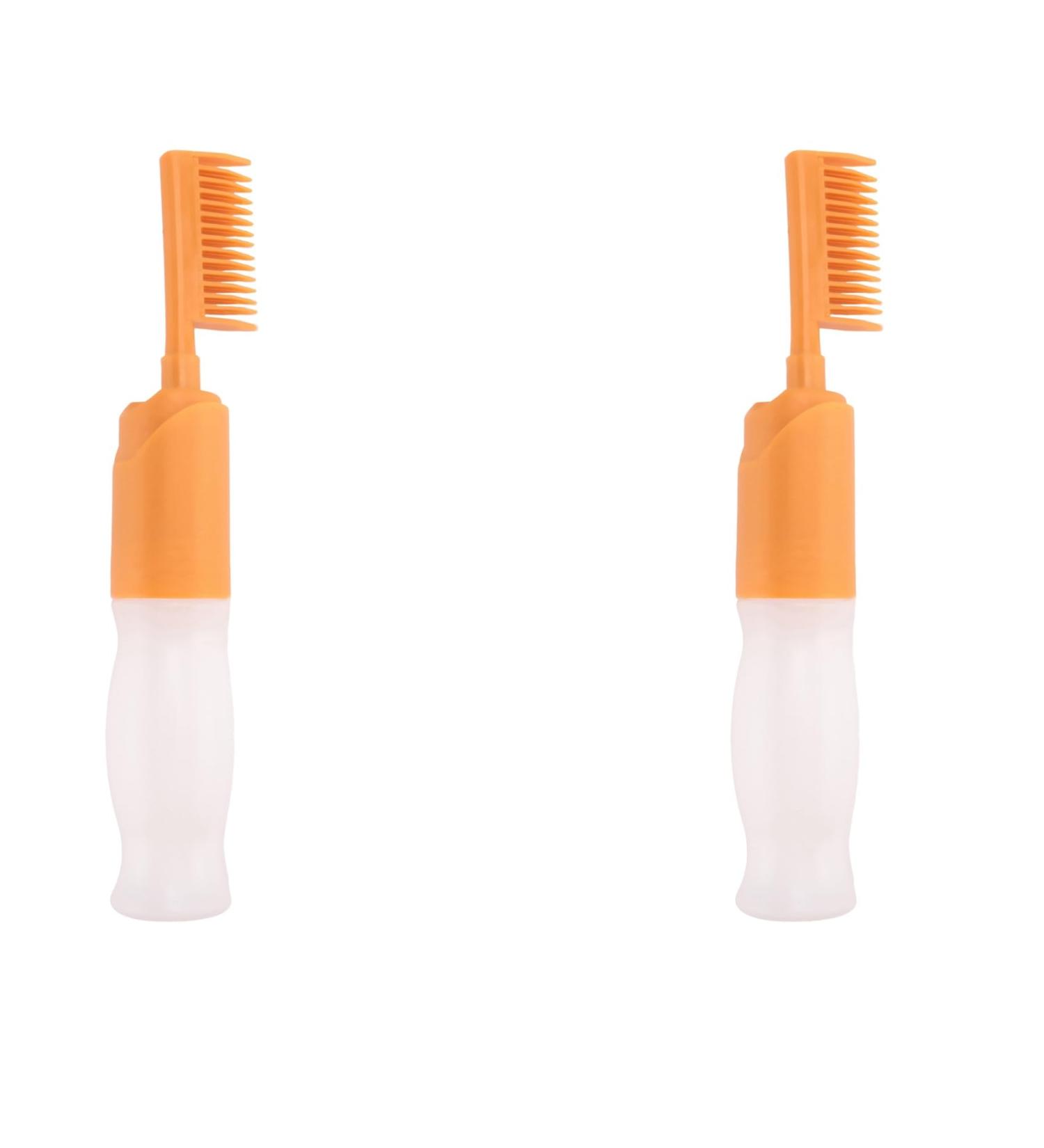 SRMAN 2X Hair Dyeing Comb Hair Dyeing Brush with Bottle DIY Combing Salon Dyeing Baking Oil Brush Hair Dye Tool - Buy Online on SooperMarket.com