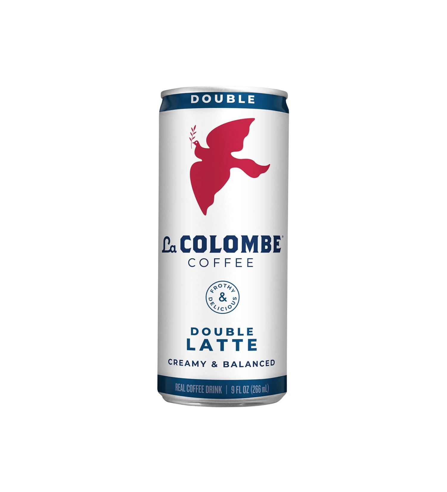 La Colombe Double Shot Draft Latte 9oz - 16 Pack - Cold-Pressed Espresso & Frothed Milk - Real Ingredients - Grab & Go Coffee - Buy Online on SooperMarket.com