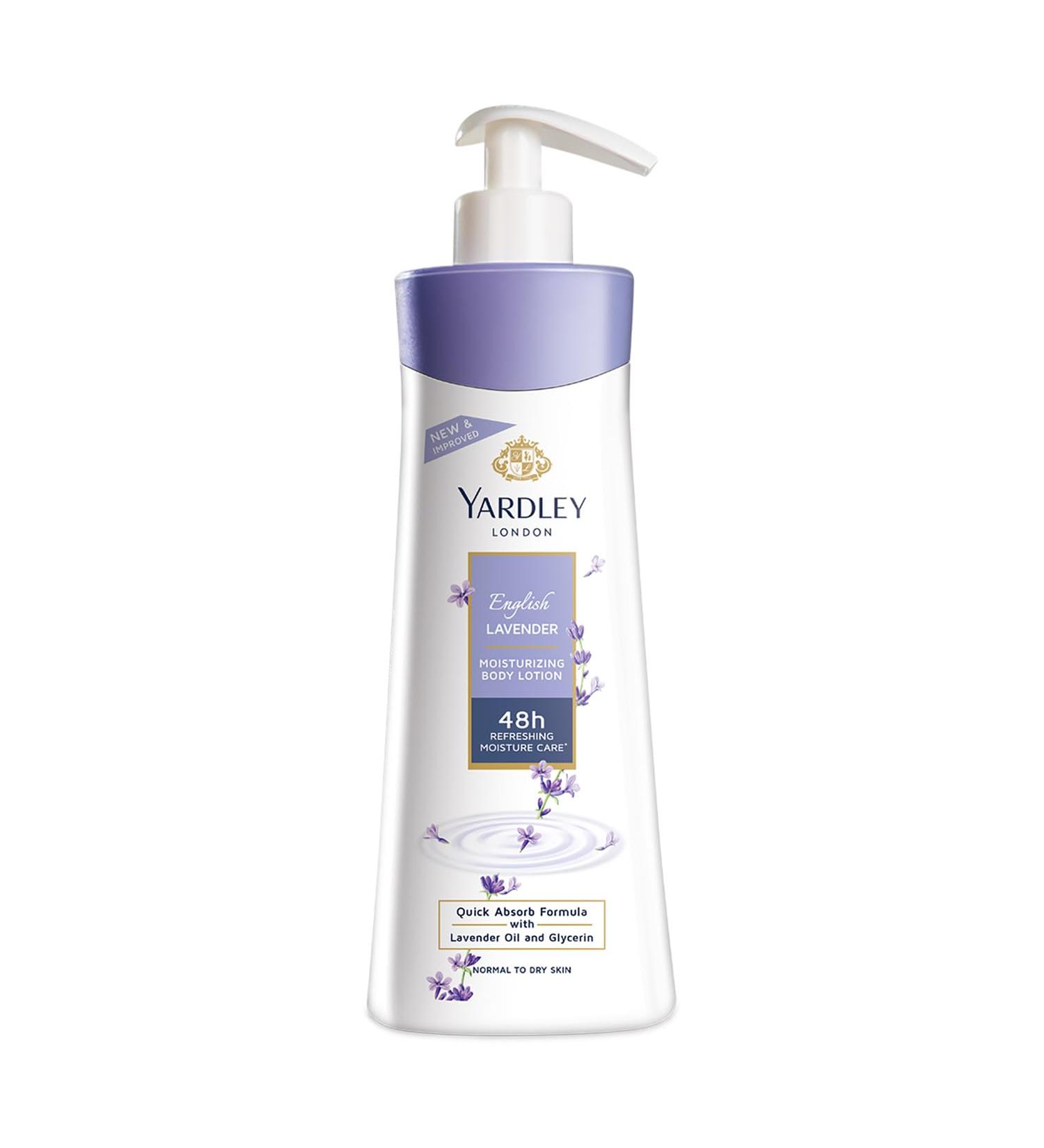 Yardley London English Lavender Hand & Body Lotion 350ml - Nourishing Moisturizer for Women | International Shipping Available - Buy Online on SooperMarket.com