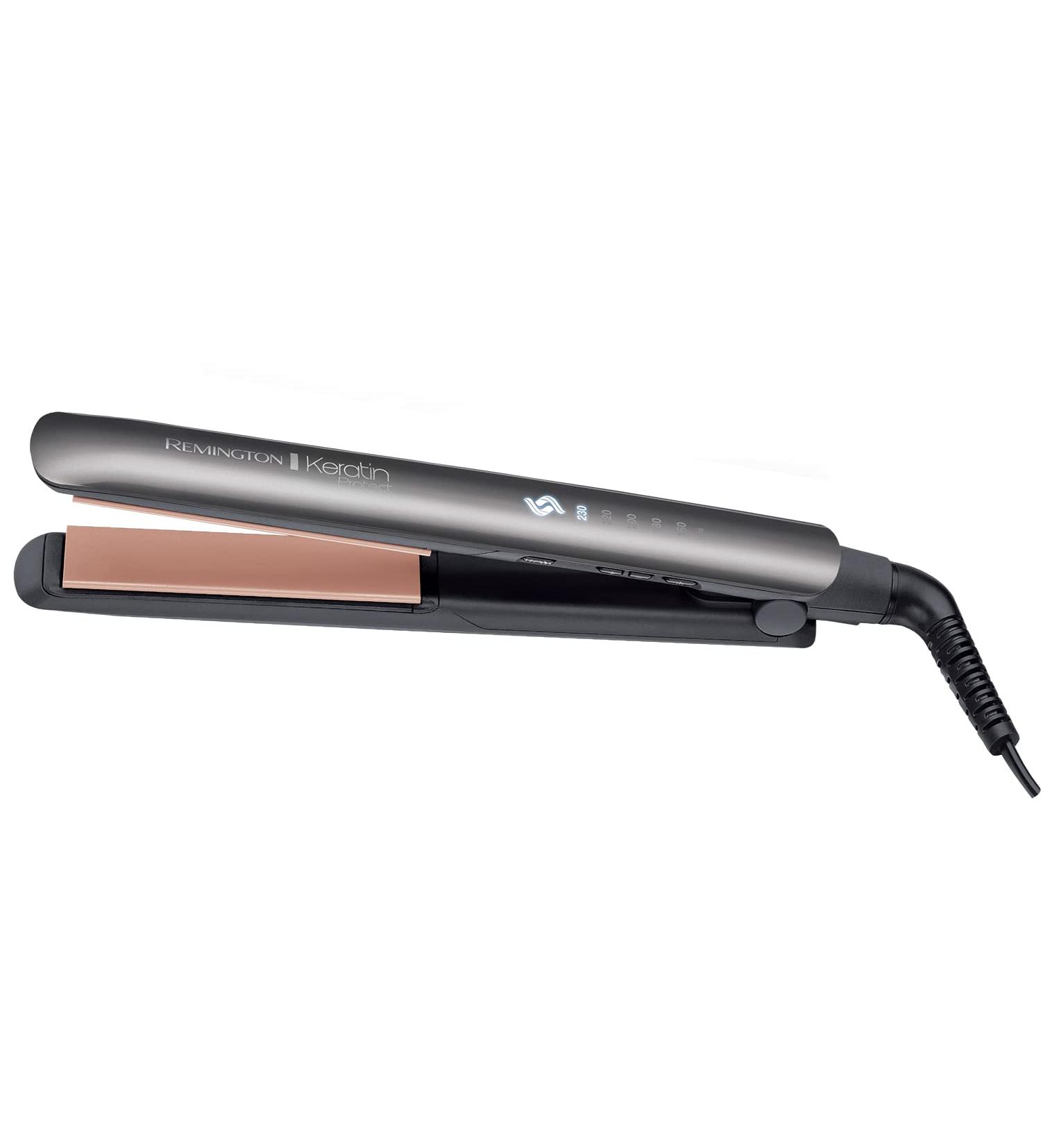 Remington Keratin Protect Intelligent Hair Straightener S8598 - Heat Sensor, Keratin & Almond Oil Infused Plates - Buy Online on SooperMarket.com