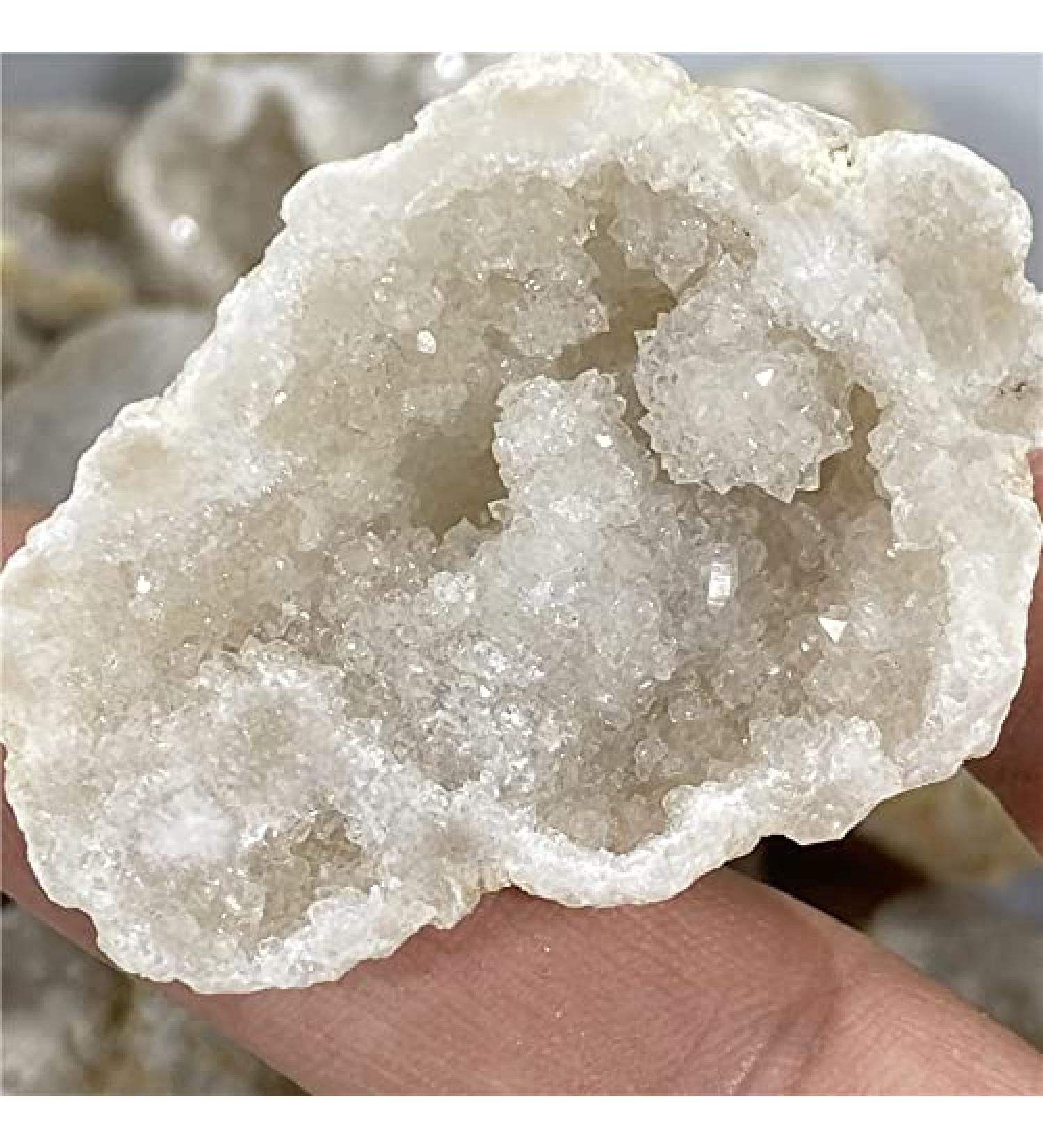 Crystals Stones Raw Irregular Natural Stone White Agate Slice Quartz Minerals Home Decoration (Size : 2pcs) HOMEZHOU (Size : 2pcs) - Buy Online on SooperMarket.com
