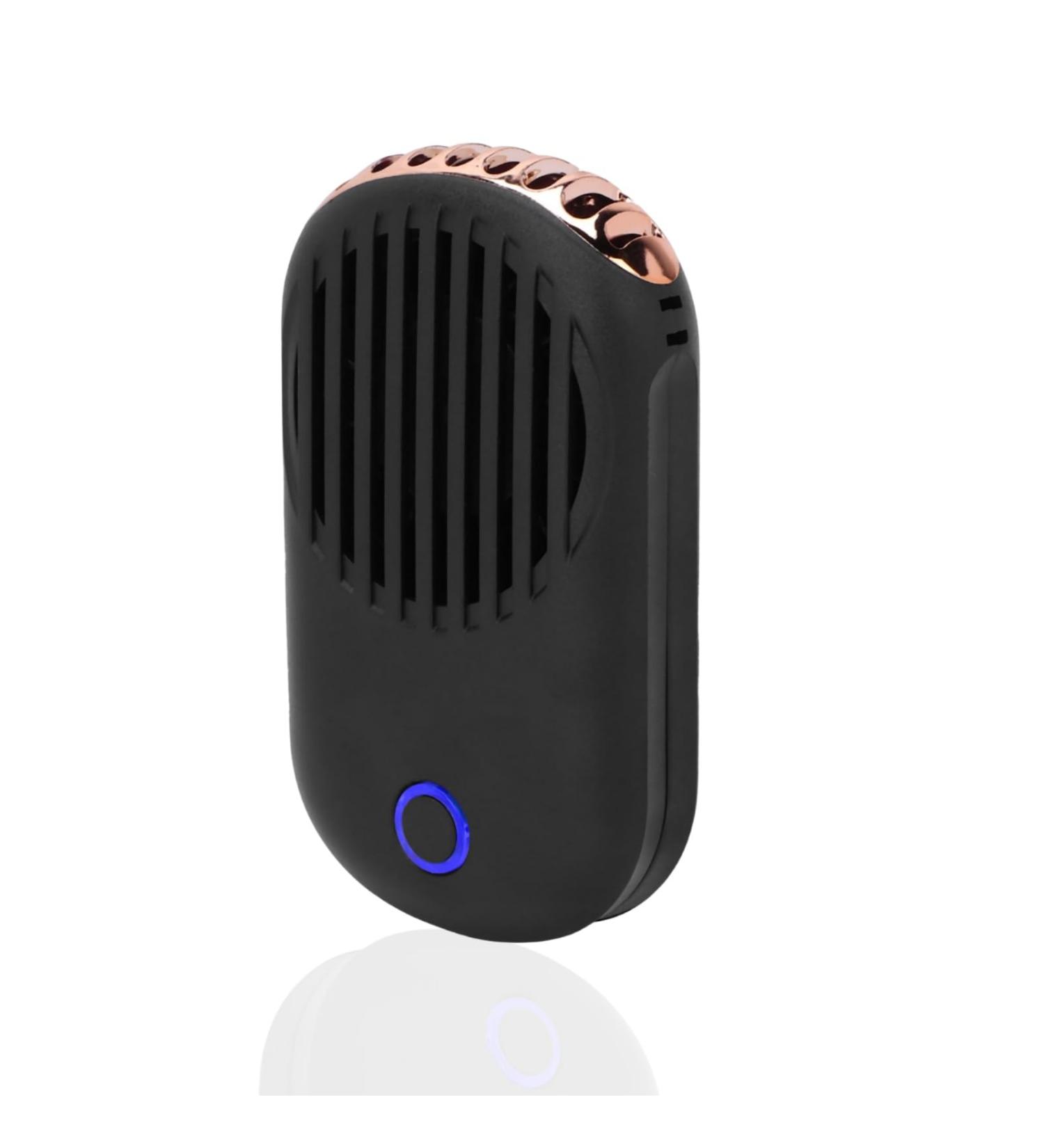 FILFEEL Eyelash Fan for Lash Extensions | Portable Bladeless USB Fan | Rechargeable Glue Dryer & Cooling Fan (Black - Buy Online on SooperMarket.com