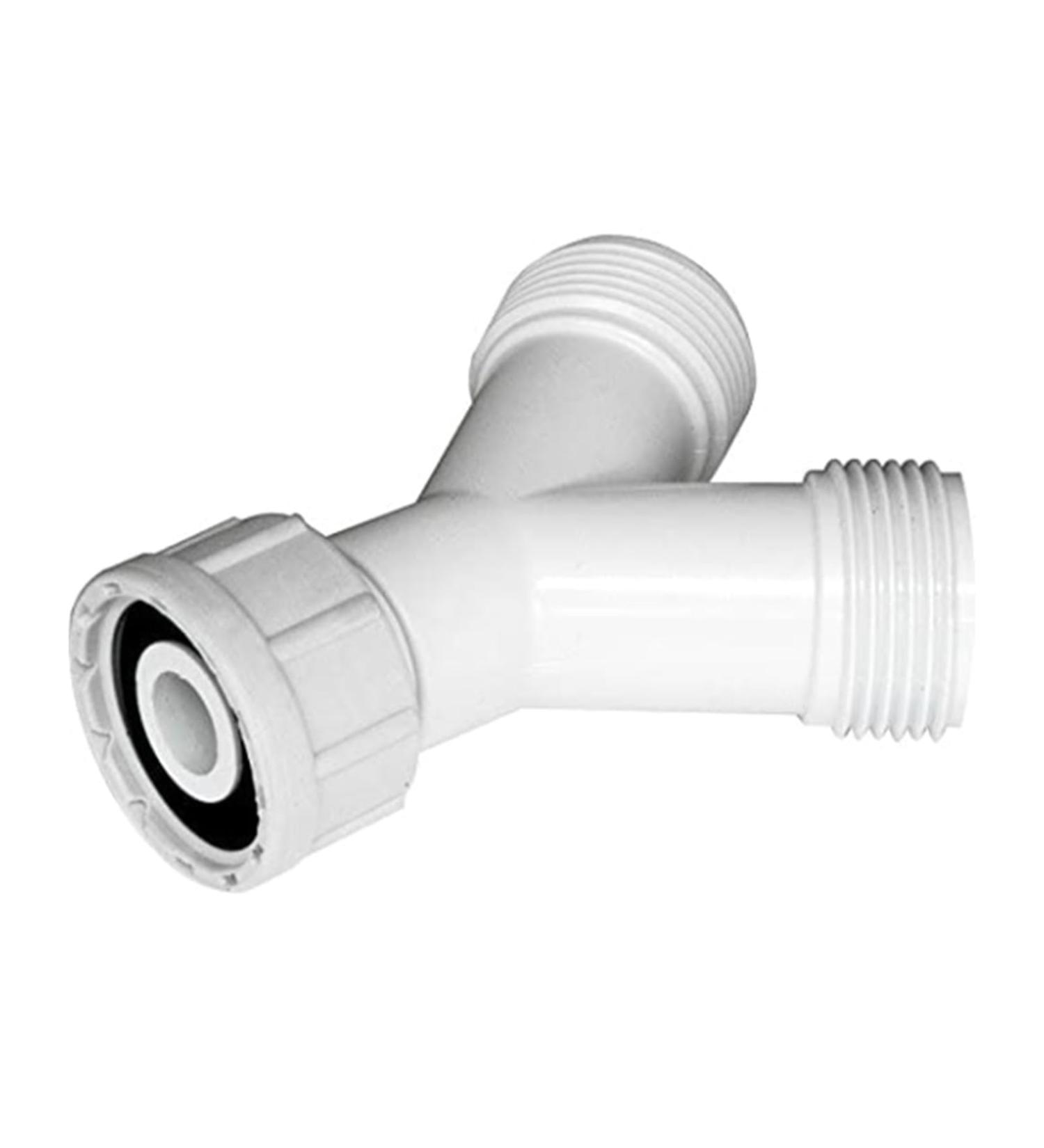 Hose Y Splitter Connector 3/4 Inch Y Connector Leak Proof Seal Long Lasting Usage Simple Installs Leak Proof Hose Connector - Buy Online on SooperMarket.com