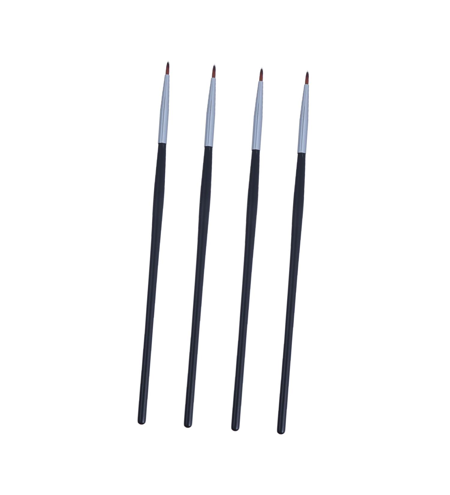 Housoutil 4pcs Fine Eyeliner Brush Eye Shadow Girl Multifunction - Buy Online on SooperMarket.com