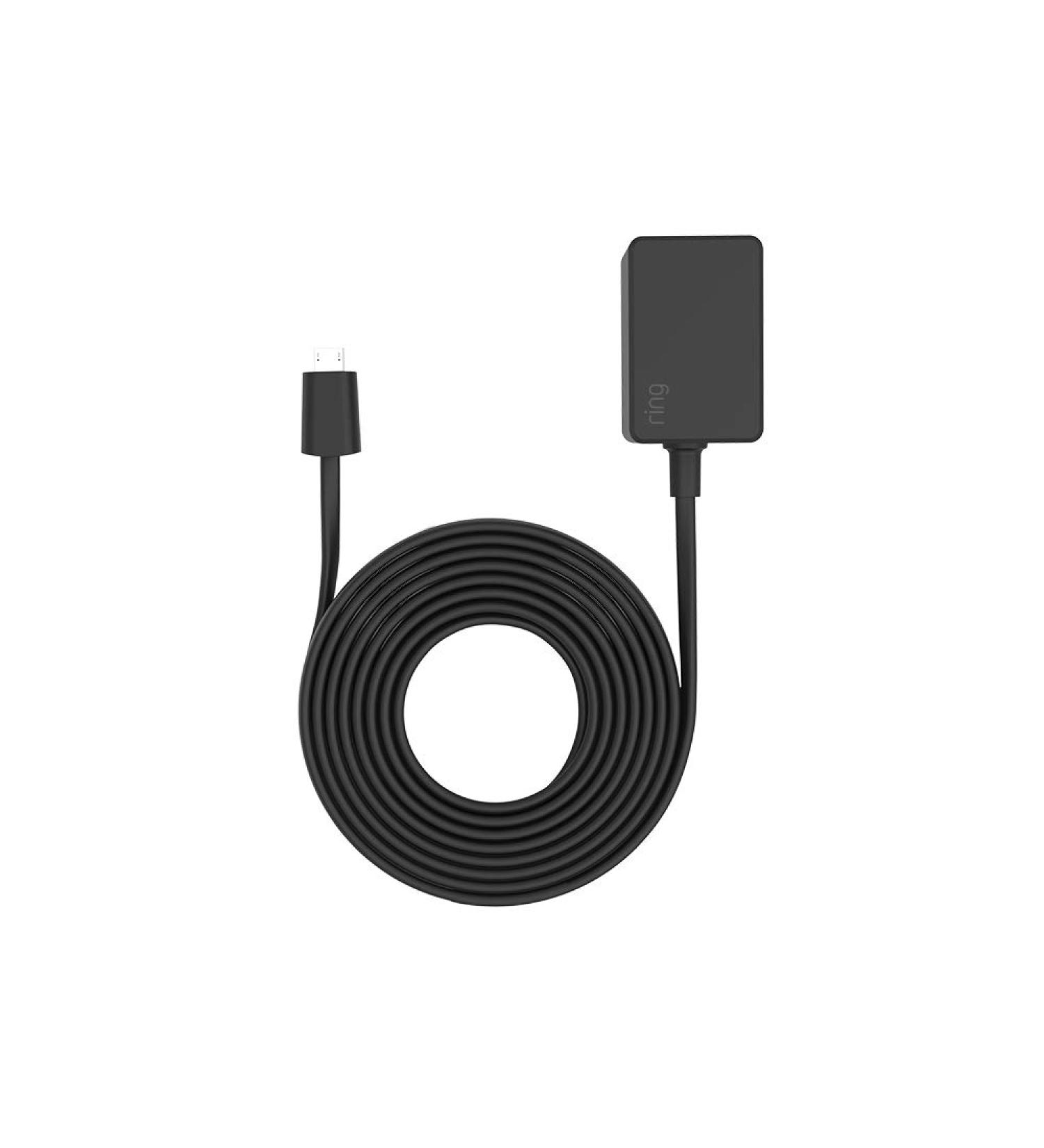 10ft Power Adapter for Ring Indoor Cam, Black