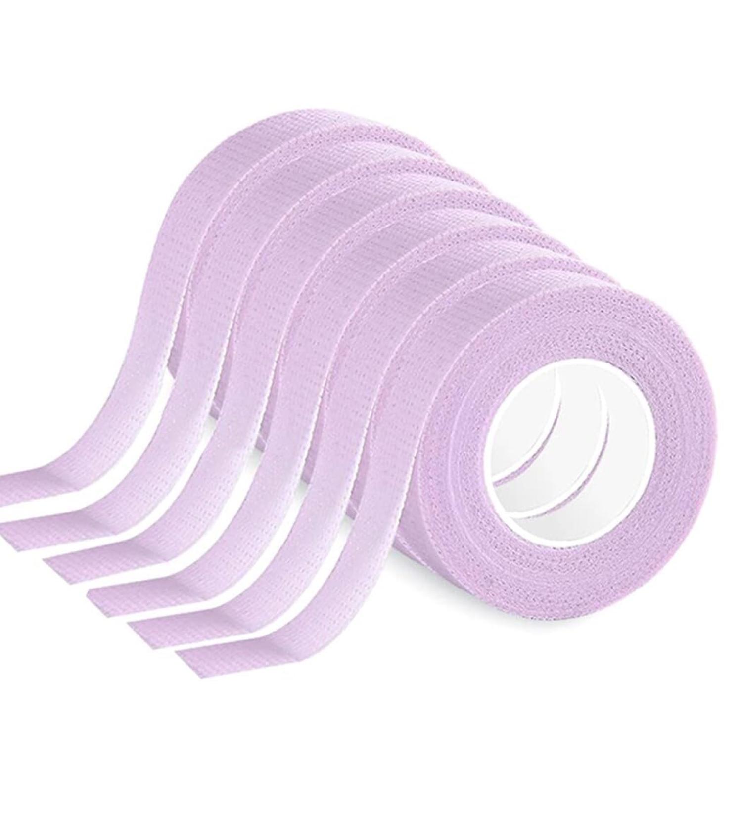 Breathable Eyelash Adhesive Tape - 6 Rolls of 29ft Self-Sticking Makeup Tapes for Beauty Salons | International Shipping Available - Buy Online on SooperMarket.com