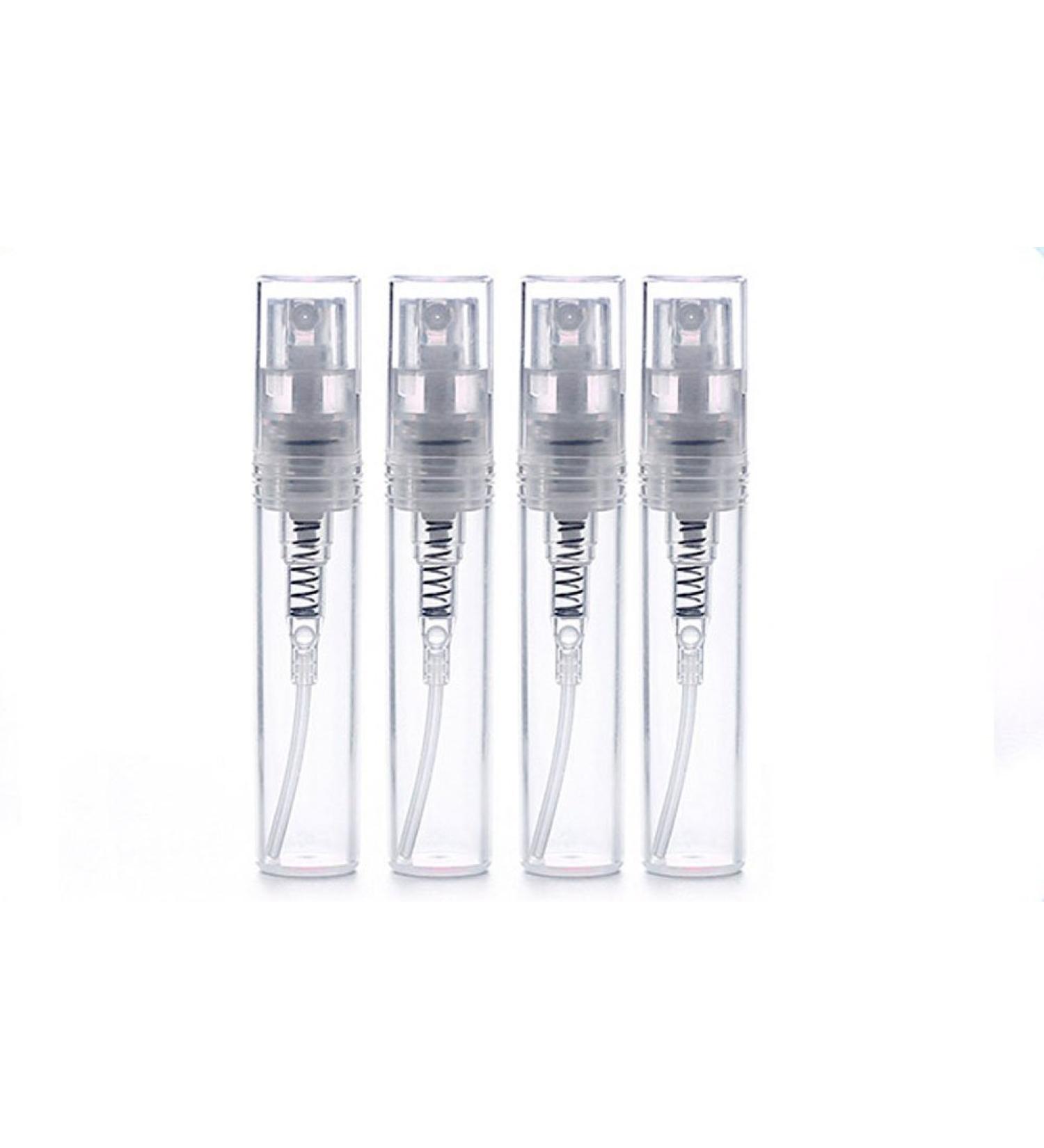 10Pcs Clear Glass Spray Bottles - 3ml/5ml/10ml Perfume Atomizer - Ideal for Beauty & Travel - Buy Online on SooperMarket.com