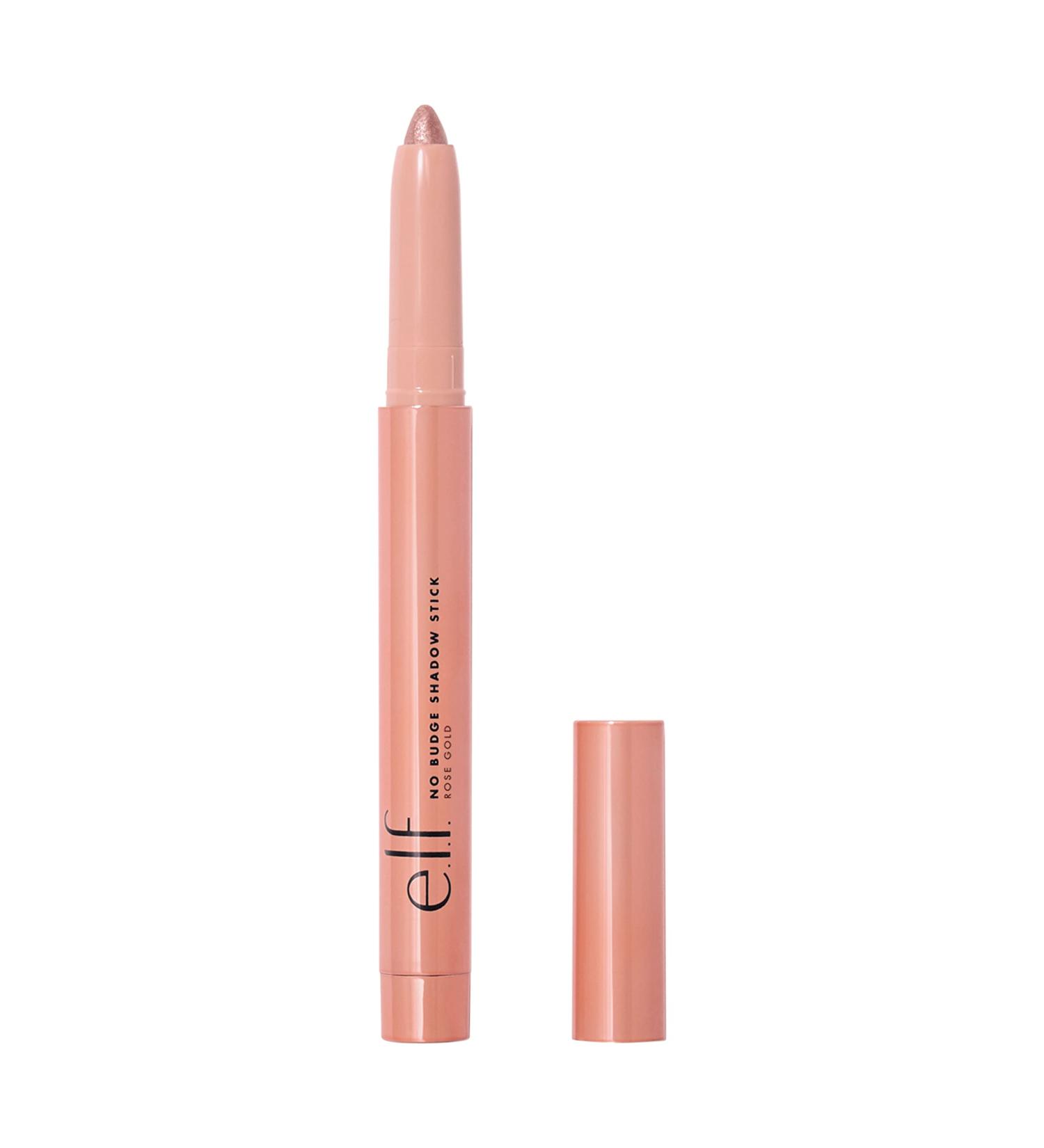 e.l.f. Cosmetics No Budge Shadow Stick - Rose Gold Metallic Eyeshadow 0.056 Oz - Buy Online on SooperMarket.com