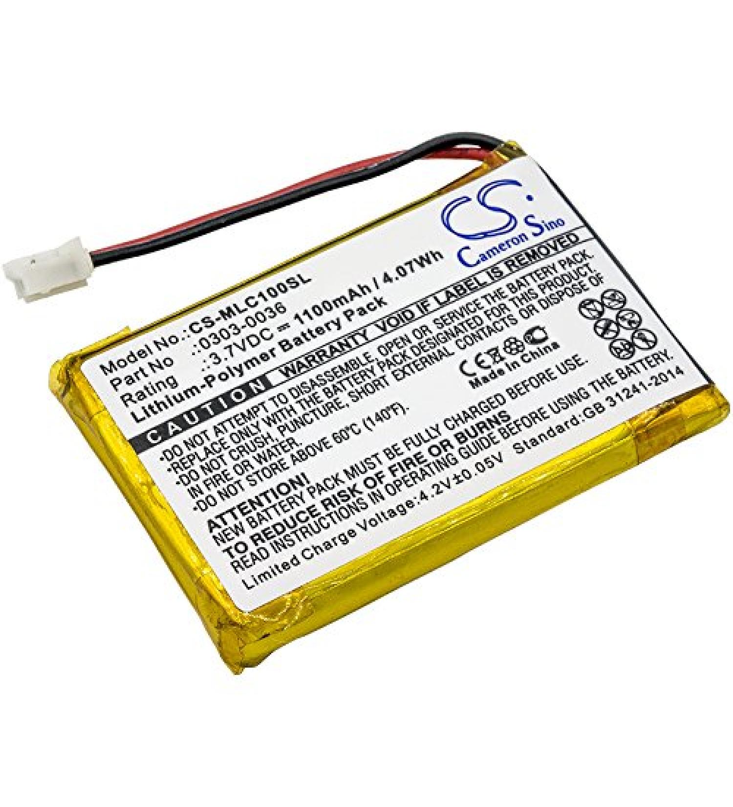 Replacement Battery for Minelab CTX 3030 WM-10 - 1100mAh High-Performance Power | International Shipping Available - Buy Online on SooperMarket.com