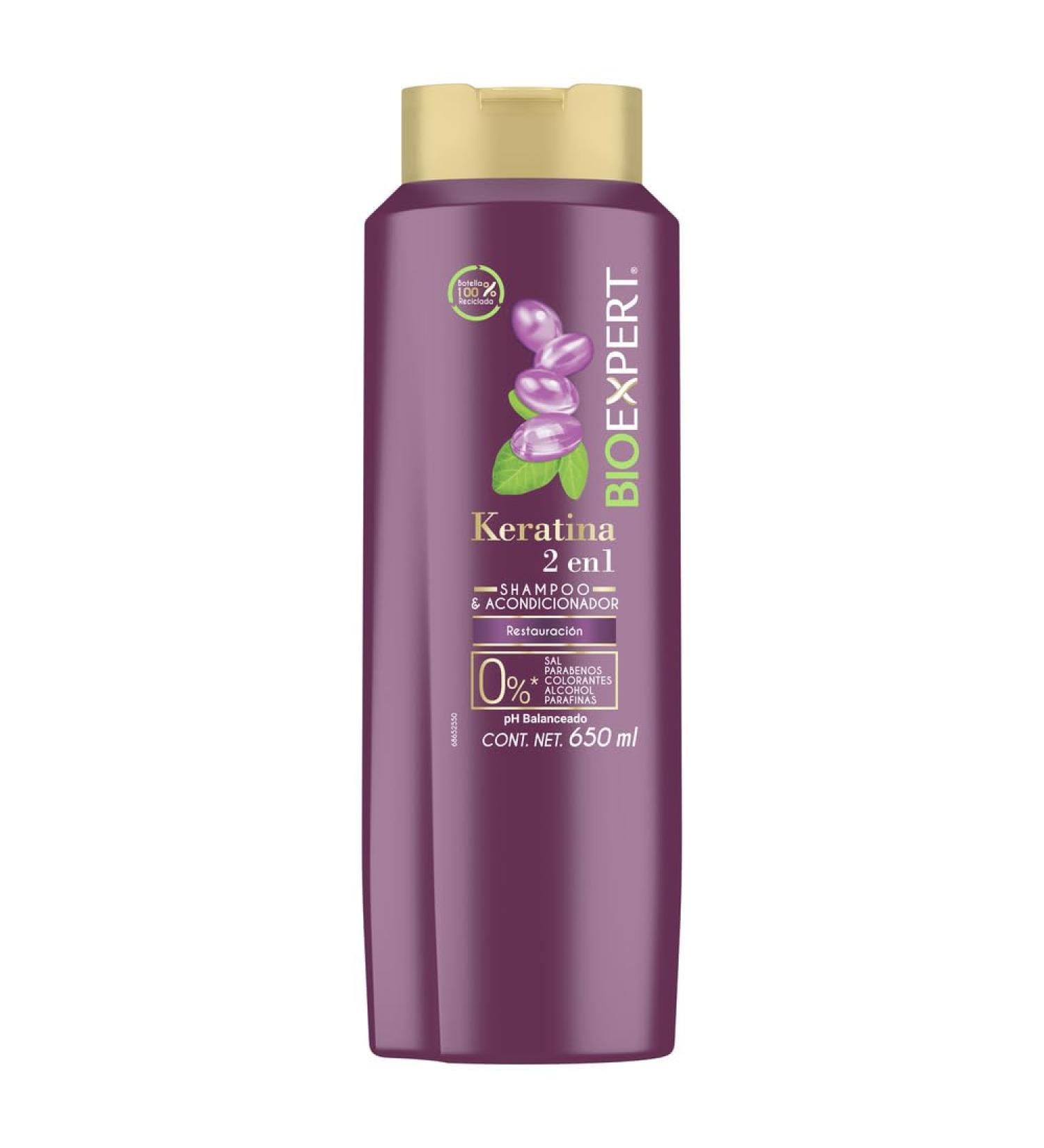 Buy 2 in 1 Shampoo and Conditioner - Keratina 650ml | Best International Shipping - Buy Online on SooperMarket.com