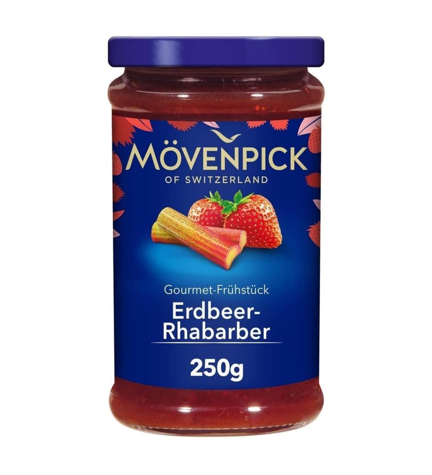 M venpick Gourmet Breakfast Strawberry Rhubarb Spread - Premium 250g | International Shipping Available - Buy Online on SooperMarket.com