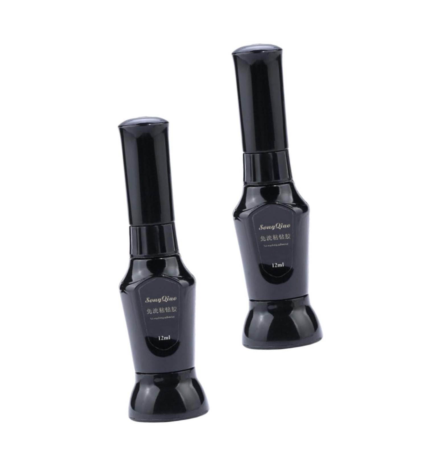 Healeved Nail Art Gel 2pcs Glue Nails Tools Sticking Accessories Liquid Nails Adhesive Nails Accessories Rhinestone Pen Glue for Nail Charms Nail Gems Quick-drying Glue High Capacity - Buy Online on SooperMarket.com