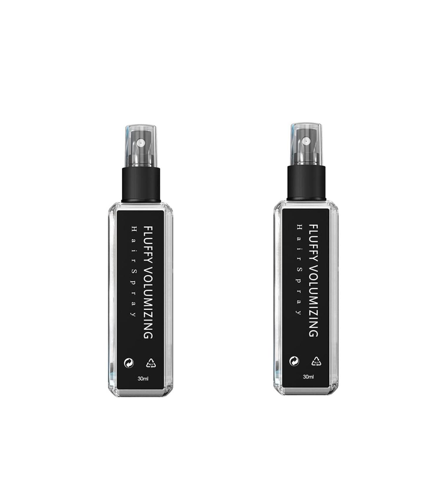 HJFCY 2pcs Fluffy Volumizing Hair Spray - Instant Non-Greasy Volumizing for All Hair Types - Buy Online on SooperMarket.com