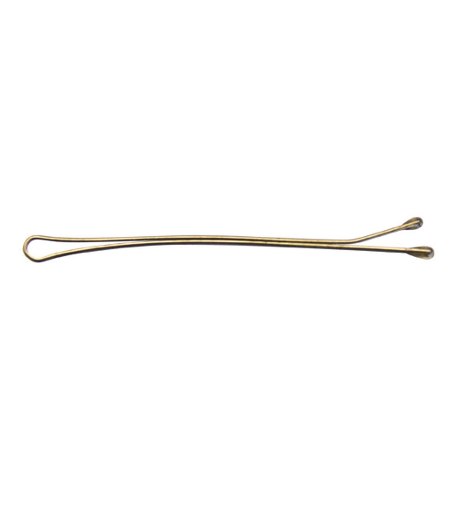 Comair 3150083 Hair Clips "Classic" 24 Card Gold 4.8 cm Gold 24 count (Pack of 1)