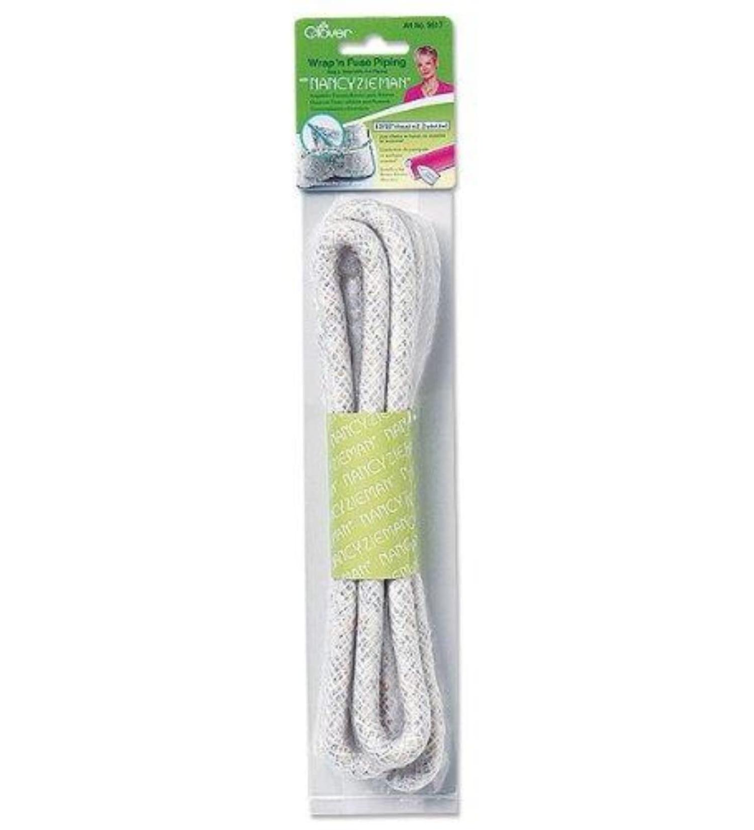 Clover Wrap 'n Fuse with Nancy Zieman Piping 12/32" X2.2 Yards-