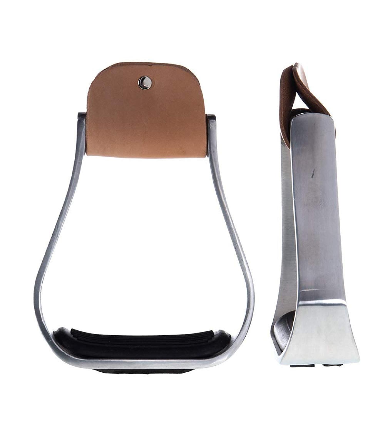 Aime Imports Western Aluminum Padded Bell Stirrups