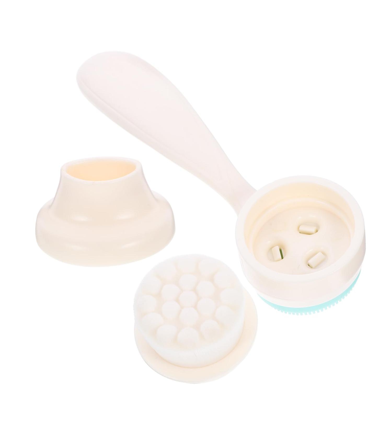 Angoily Manual Face Brush - Deep Clean & Massage Tool for Child & Adult Skin Care | Hard Skin Remover & Pore Cleanser - Buy Online on SooperMarket.com