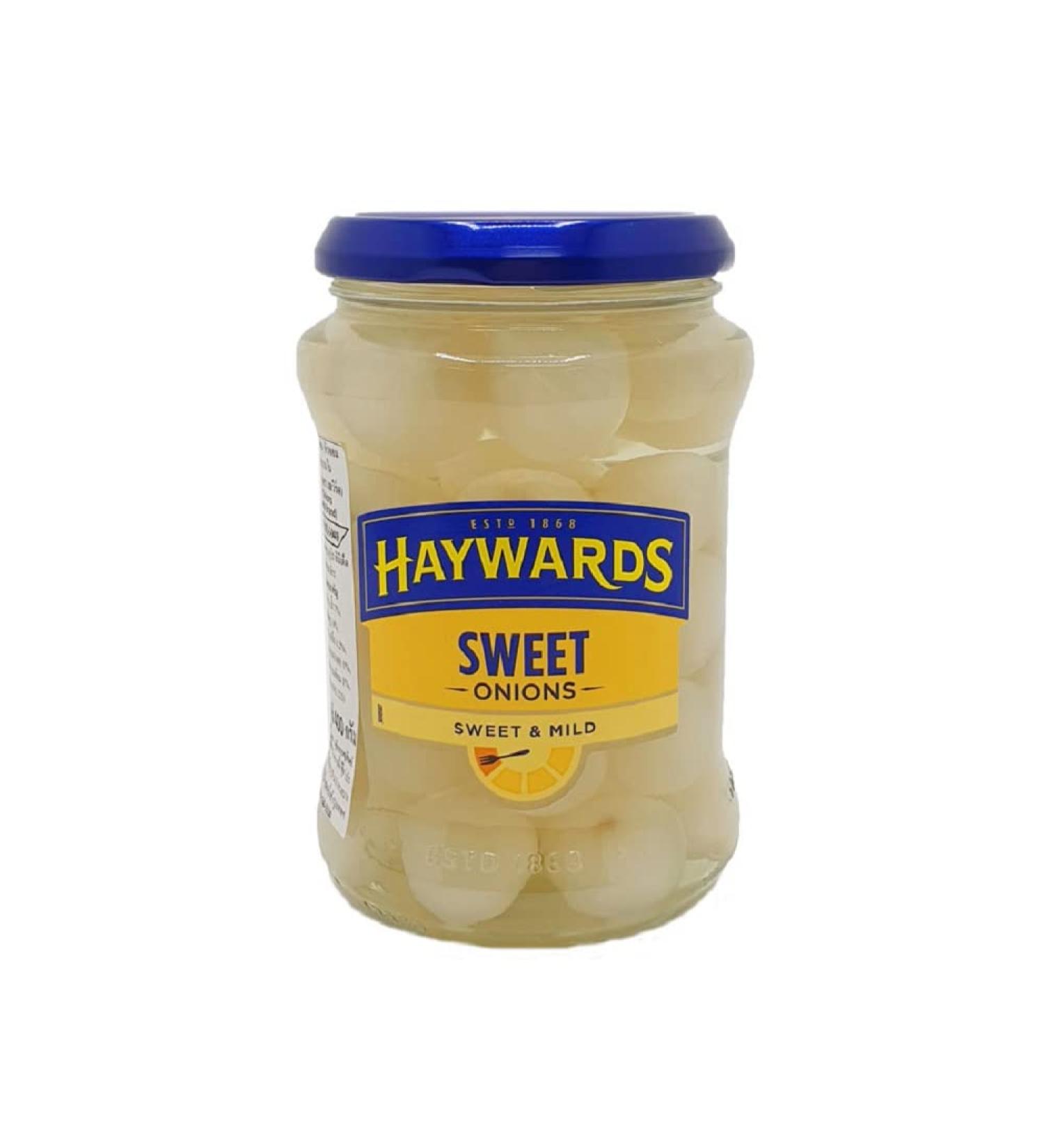 Haywards Sweet and Mild Silverskin Onions 400G - Pack of 3 | Premium Quality - Buy Online on SooperMarket.com