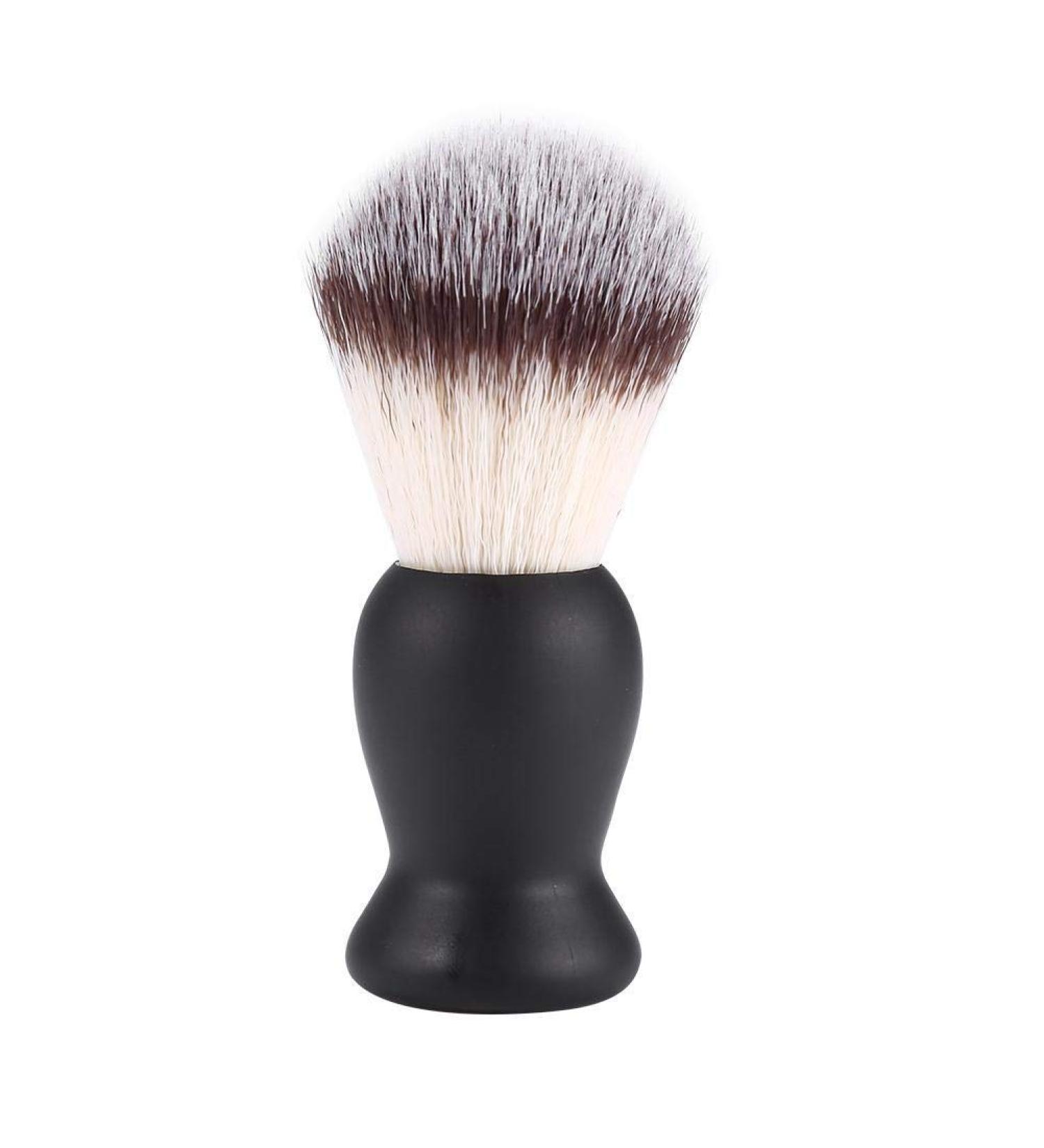 Premium Shaving Brush for Men | Nylon Hair Razor Brush for Home & Salon Use - Perfect for Barber & Facial Grooming - Buy Online on SooperMarket.com