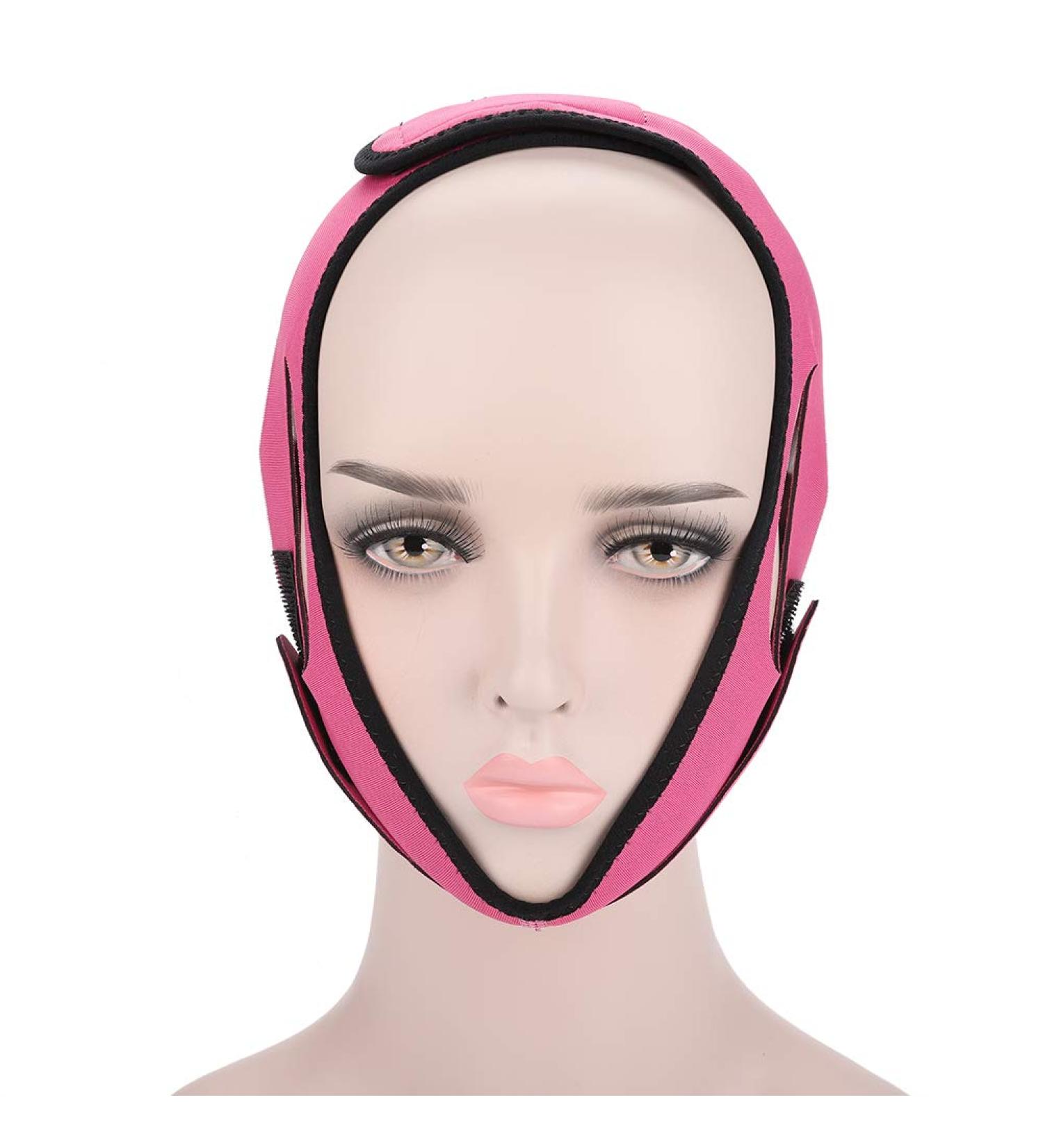 Naroote Face Tape - Double Chin Reducer & Slimming Mask for Facial Care | Rose Red Face Slimming Bandages - Buy Online on SooperMarket.com