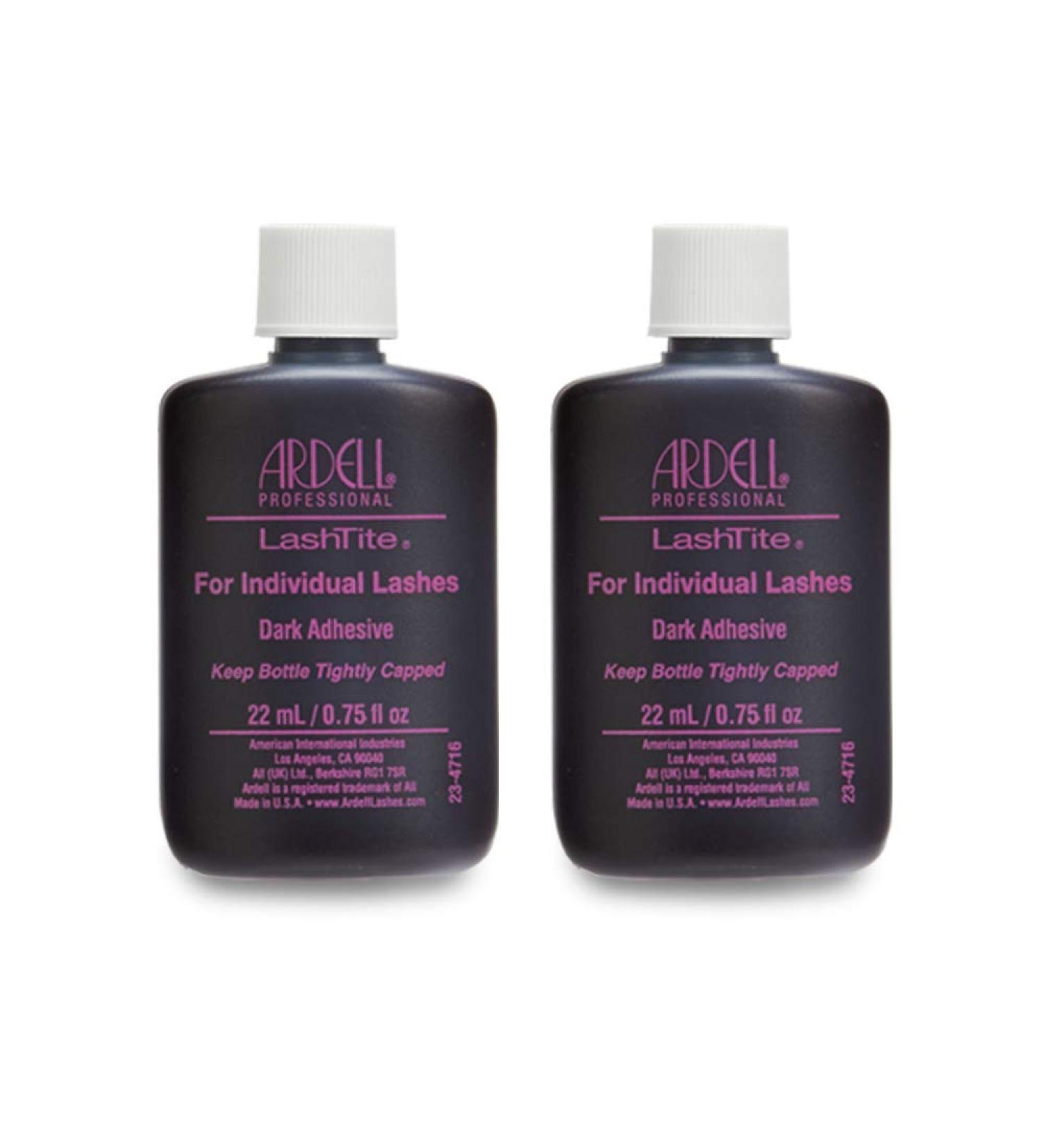 Ardell LashTite Dark Adhesive 0.75 oz x 2 Pack - Individual Lash Adhesive - Buy Online on SooperMarket.com