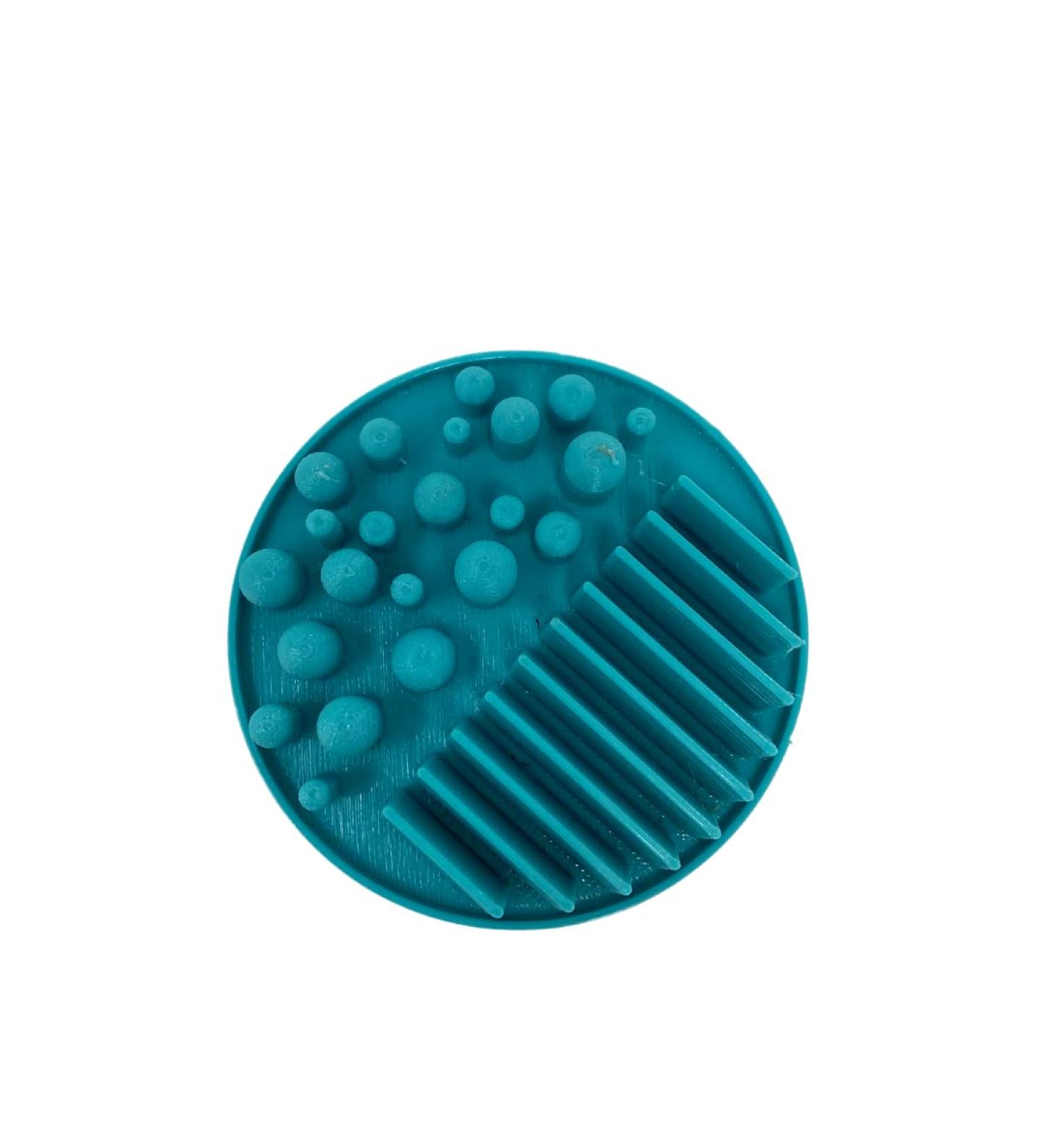 FRESHe Aqua Paint Plate Cleaner Disc for Acrylic and Watercolor Brushes - Keeps Brushes Clean in Water-Based Mediums - Teal - Buy Online on SooperMarket.com