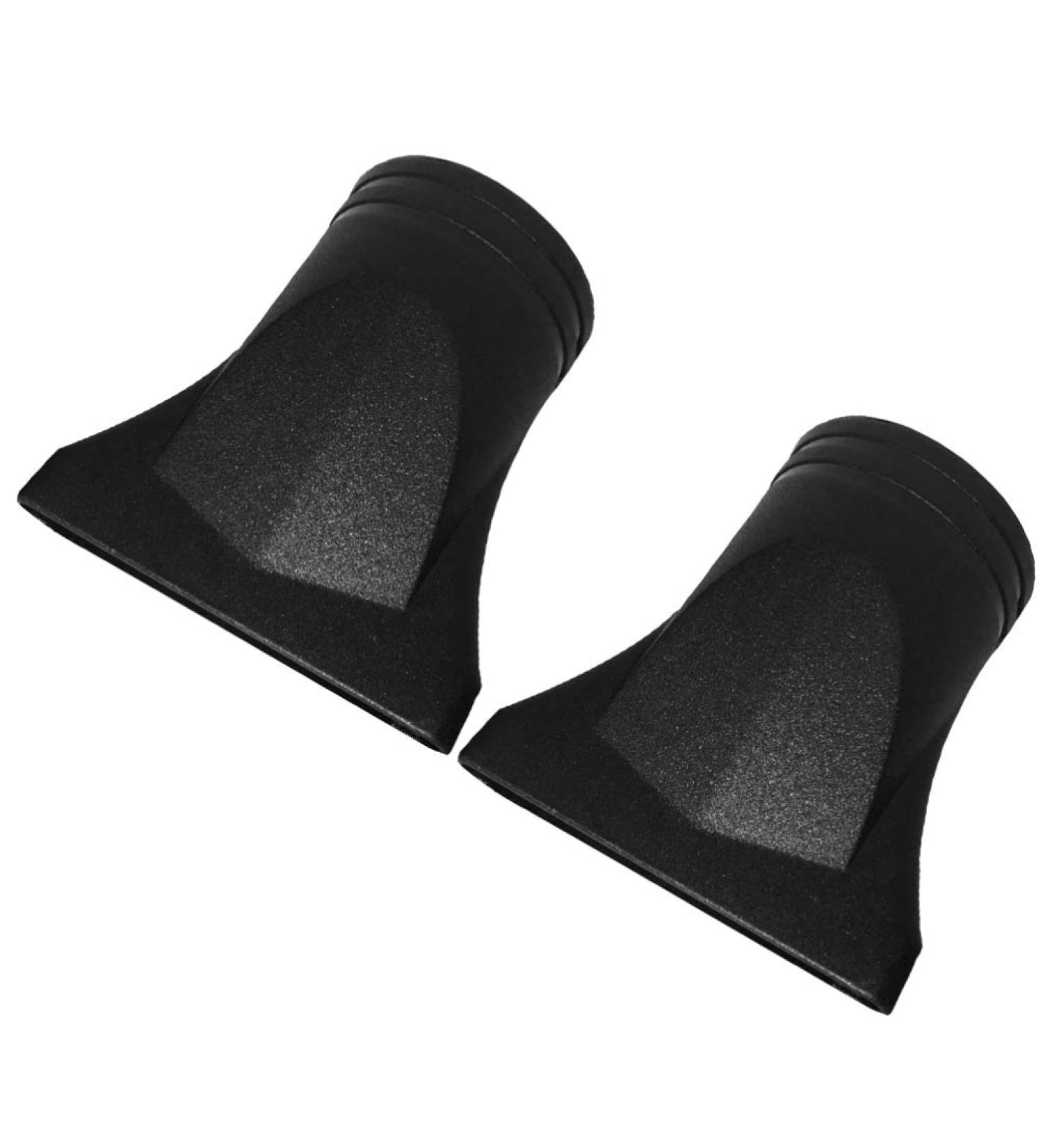 Beavorty 2Pcs Plastic Hair Dryer Diffuser Nozzle Set - Salon Styling Tool for Thermo Blow Dry Hair - Black Reusable Replacement Nozzle - Buy Online on SooperMarket.com