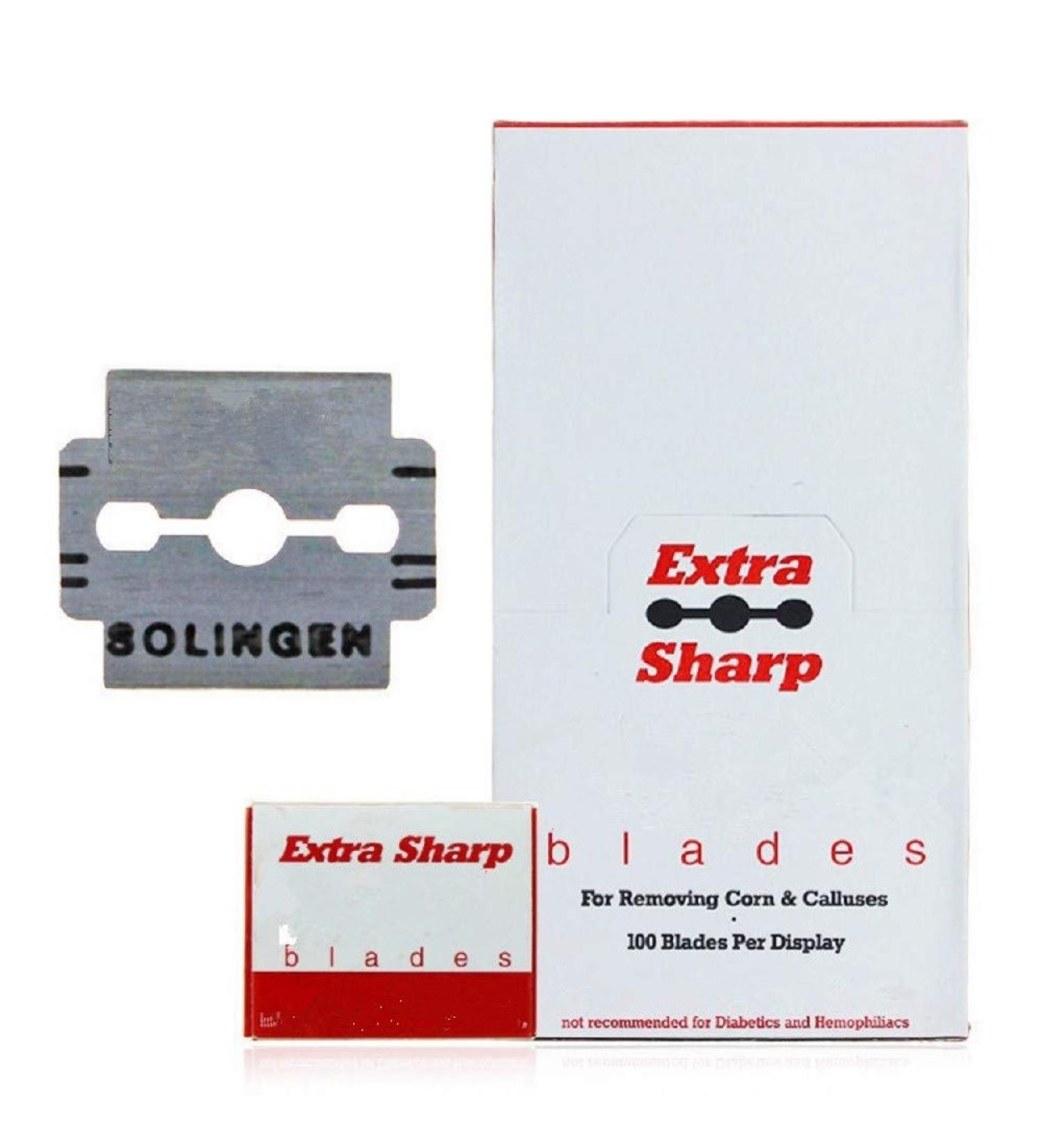 Yimart 100pcs Stainless Steel Corn Cutter & Foot Scraper Blades - Effective Cuticle & Callus Remover for Smooth Skin | International Shipping Available - Buy Online on SooperMarket.com