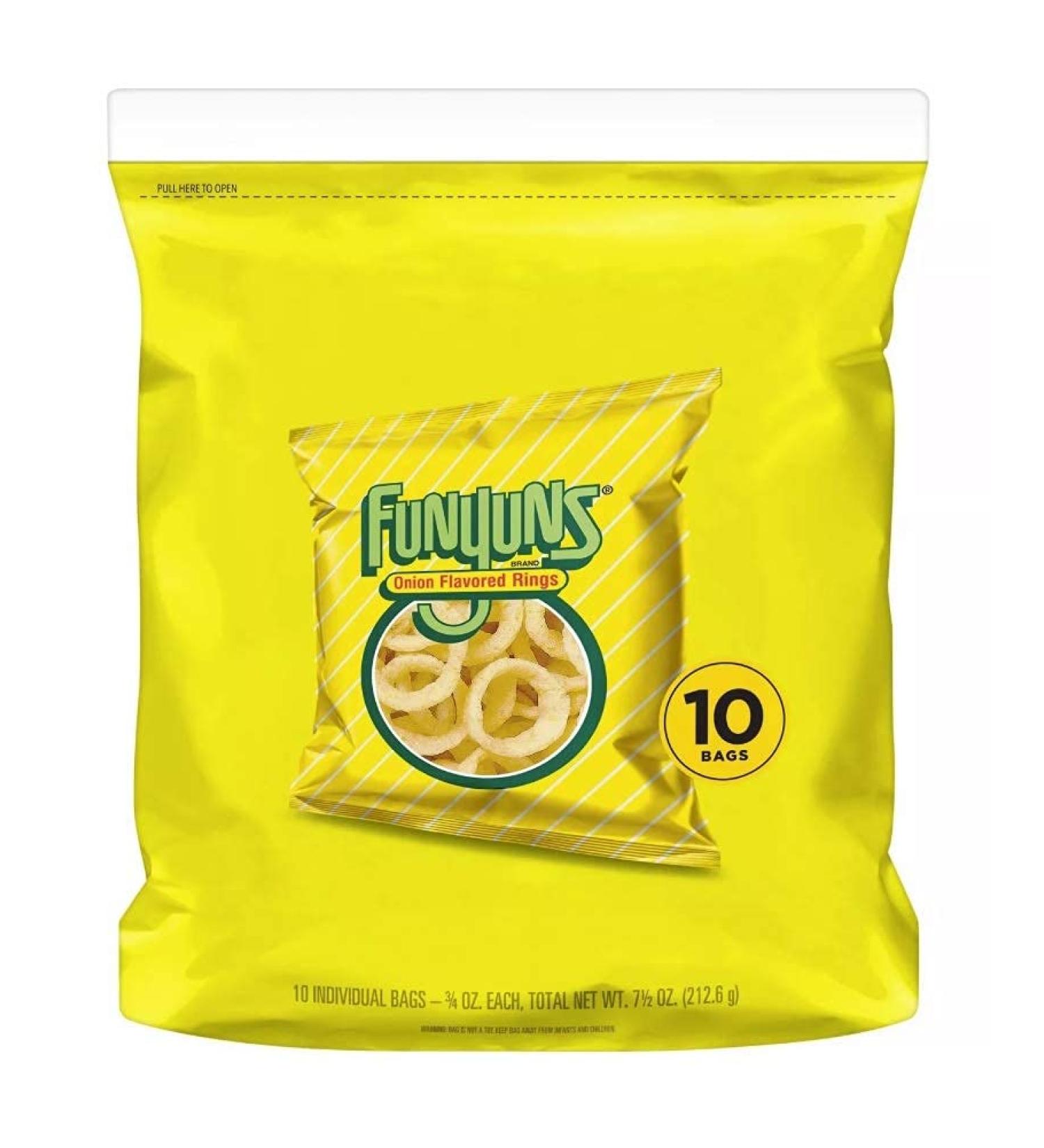 Funyun 10ct Funyuns, 7.5 Oz 7.5 Ounce (Pack of 1)