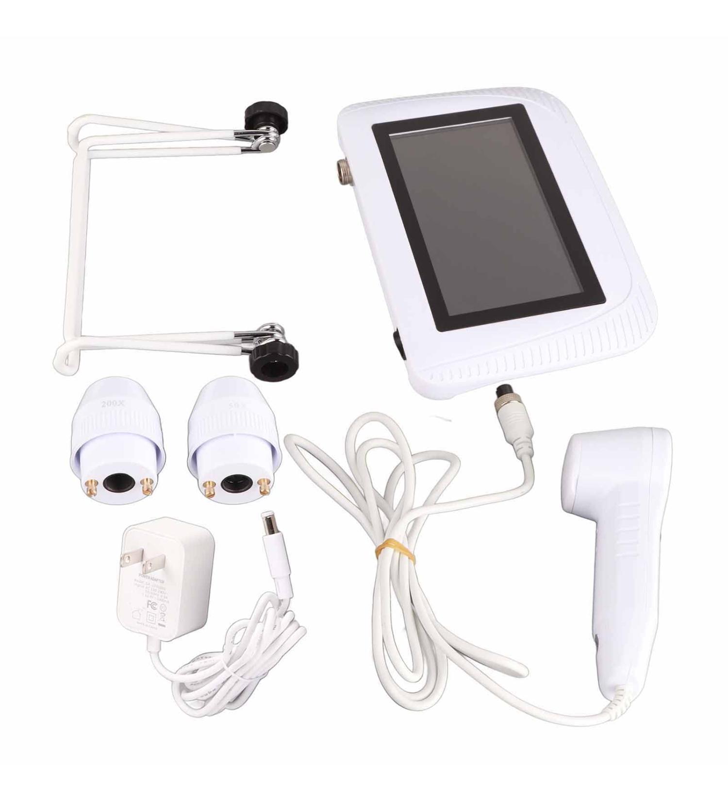 Hair Follicle Analyzer 100-240V 5 Inch Scalp Detector for Testing Scalp Oil Content and Testing Hair Moisture (US Plug AC90 230V) - Buy Online on SooperMarket.com