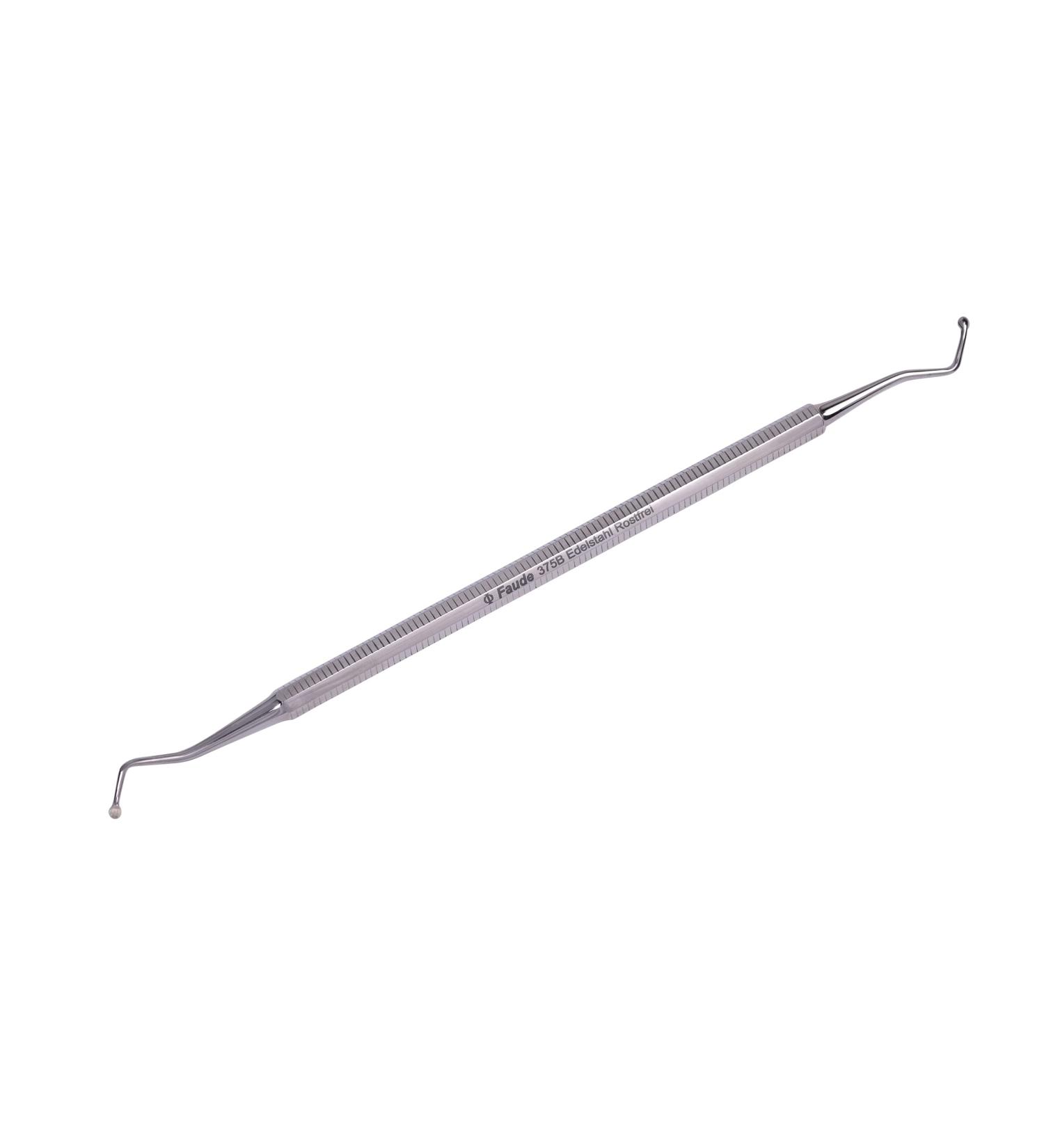 Faude Corner Lifter - Professional Stainless Steel Foot Care Tool for Ingrown Toenails & Nail Cleaning | 17cm Spoon Lifter - Buy Online on SooperMarket.com