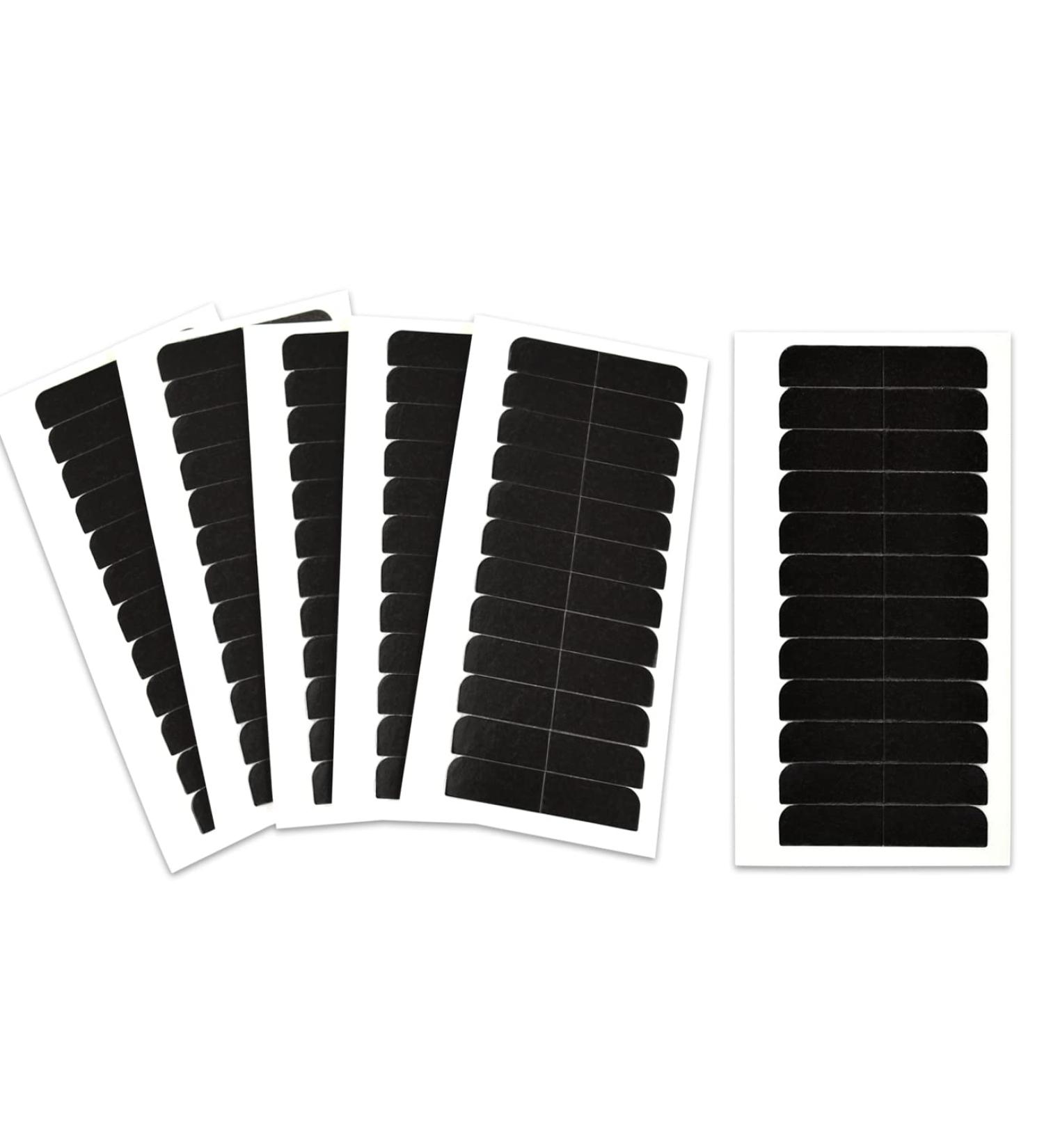 180 Pcs 4x0.8 cm Hair Extension Tape Tabs - Double Sided Replacement Tapes - Black - Buy Online on SooperMarket.com