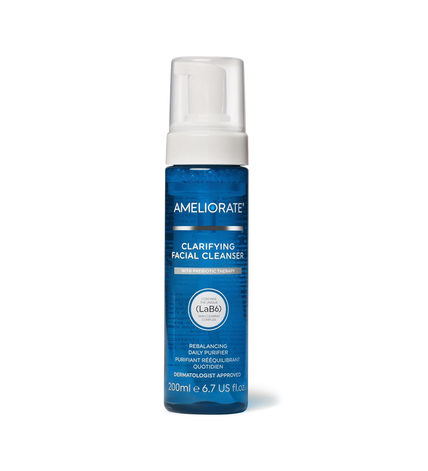 Ameliorate Clarifying Facial Cleanser 200ml | Lab6 Lactic Acid Nicinamide| Dermatologically tested - Buy Online on SooperMarket.com
