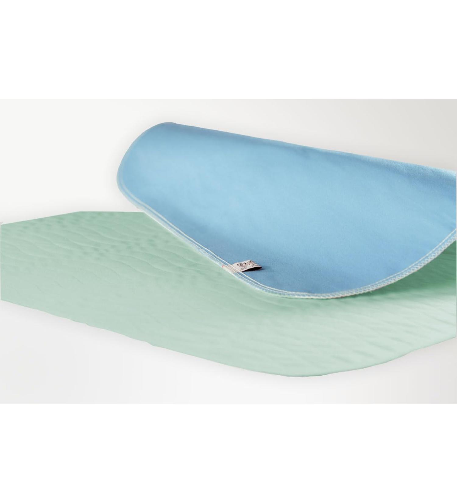 Pack of 8 Waterproof Incontinence Pads 75x90 | Washable Breathable Bed Pads - Castejo CA3302/C (Green-Blue) - Buy Online on SooperMarket.com