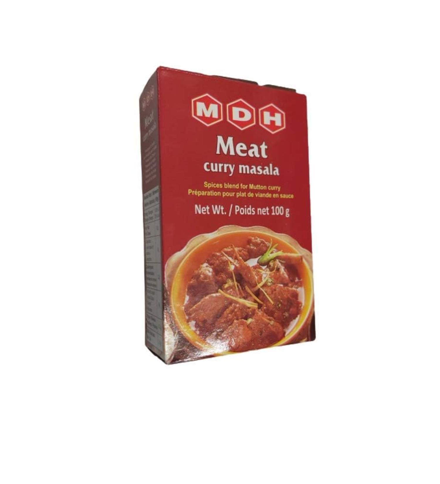 Buy MDH Meat Curry Masala 100g - Authentic Indian Spice Mix for Meat Dishes - International Shipping Available - Buy Online on SooperMarket.com