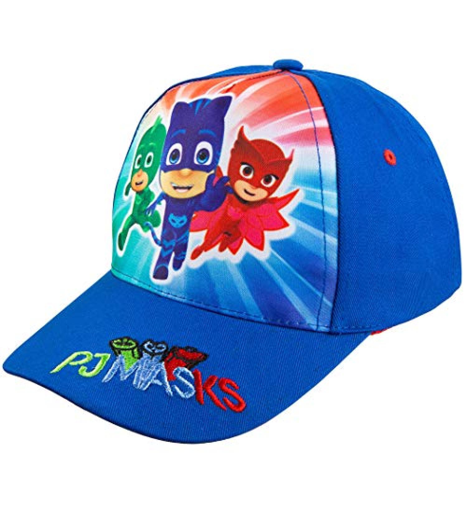 PJ Masks Boys' Blue Baseball Cap - Toddler Size 2-5 | Official Merchandise - Buy Online on SooperMarket.com