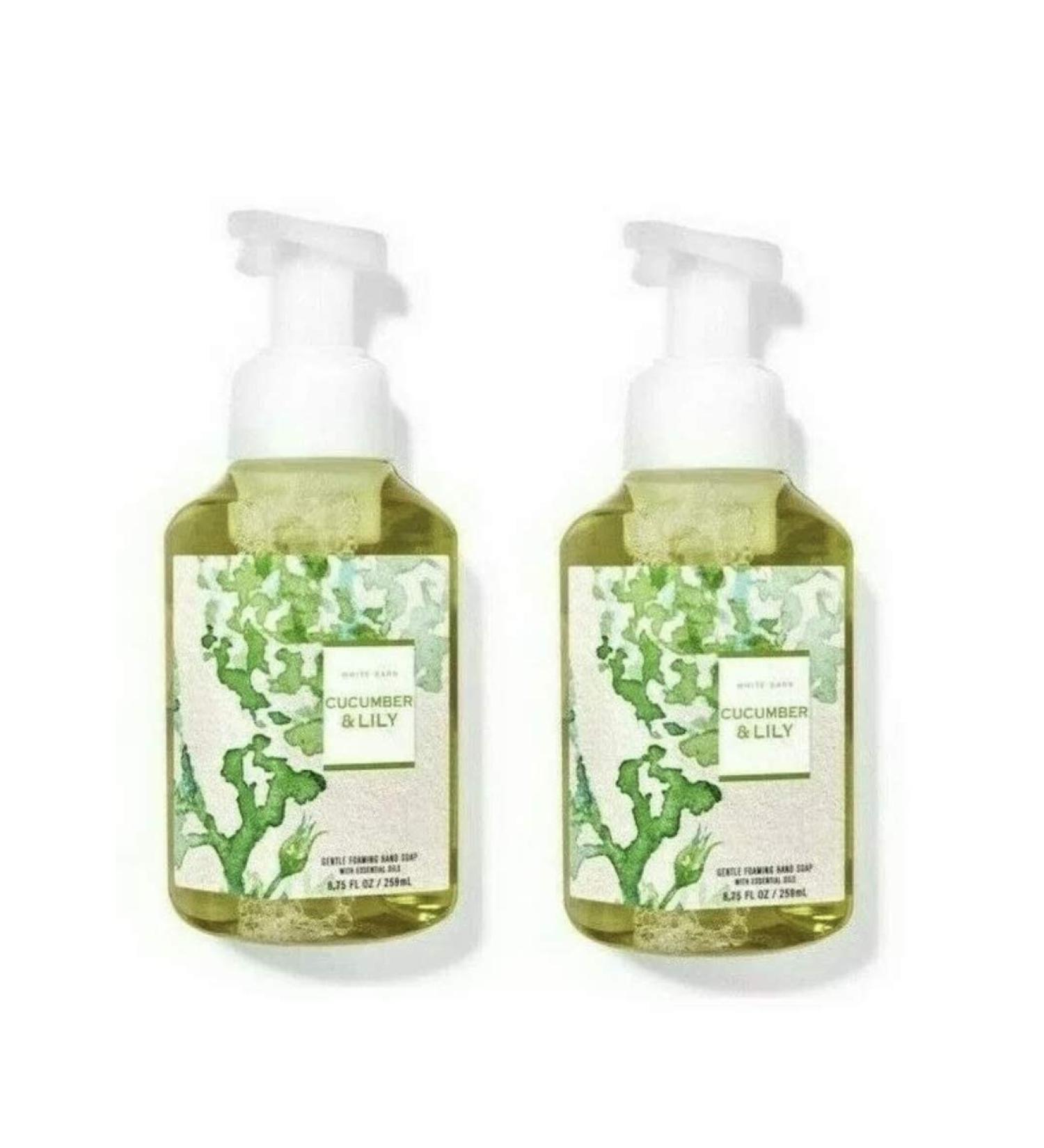 Bath & Body Works Cucumber Lily Gentle Foaming Hand Soap - 2 Pack, 8.75 Fl Oz - Buy Online on SooperMarket.com