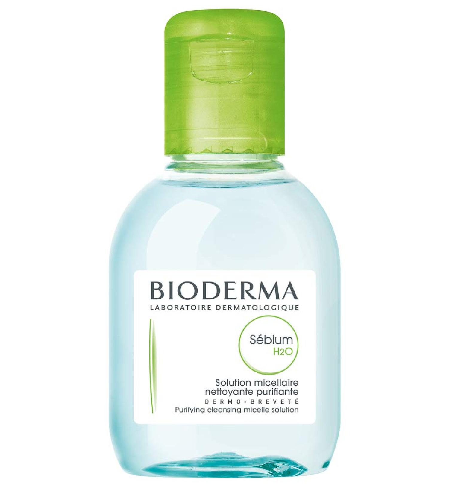Bioderma Sebium H2O Purifying Micelle Solution 100ml - For Combination/Oily Skin - Buy Online on SooperMarket.com