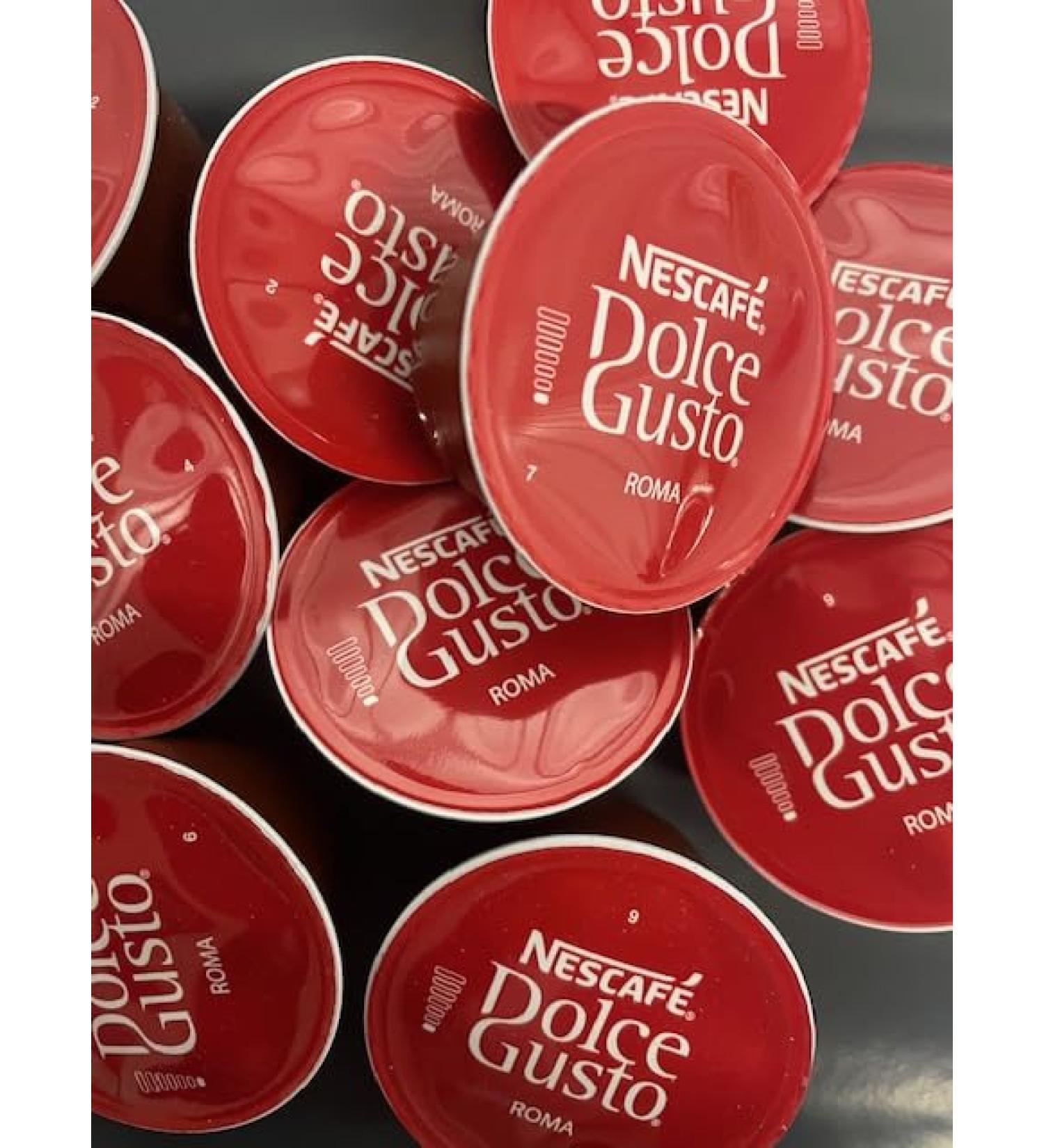Buy 100 x Original Compatible With Dolce Gusto Coffee Pods : Espresso Roma - SOLD LOOSE