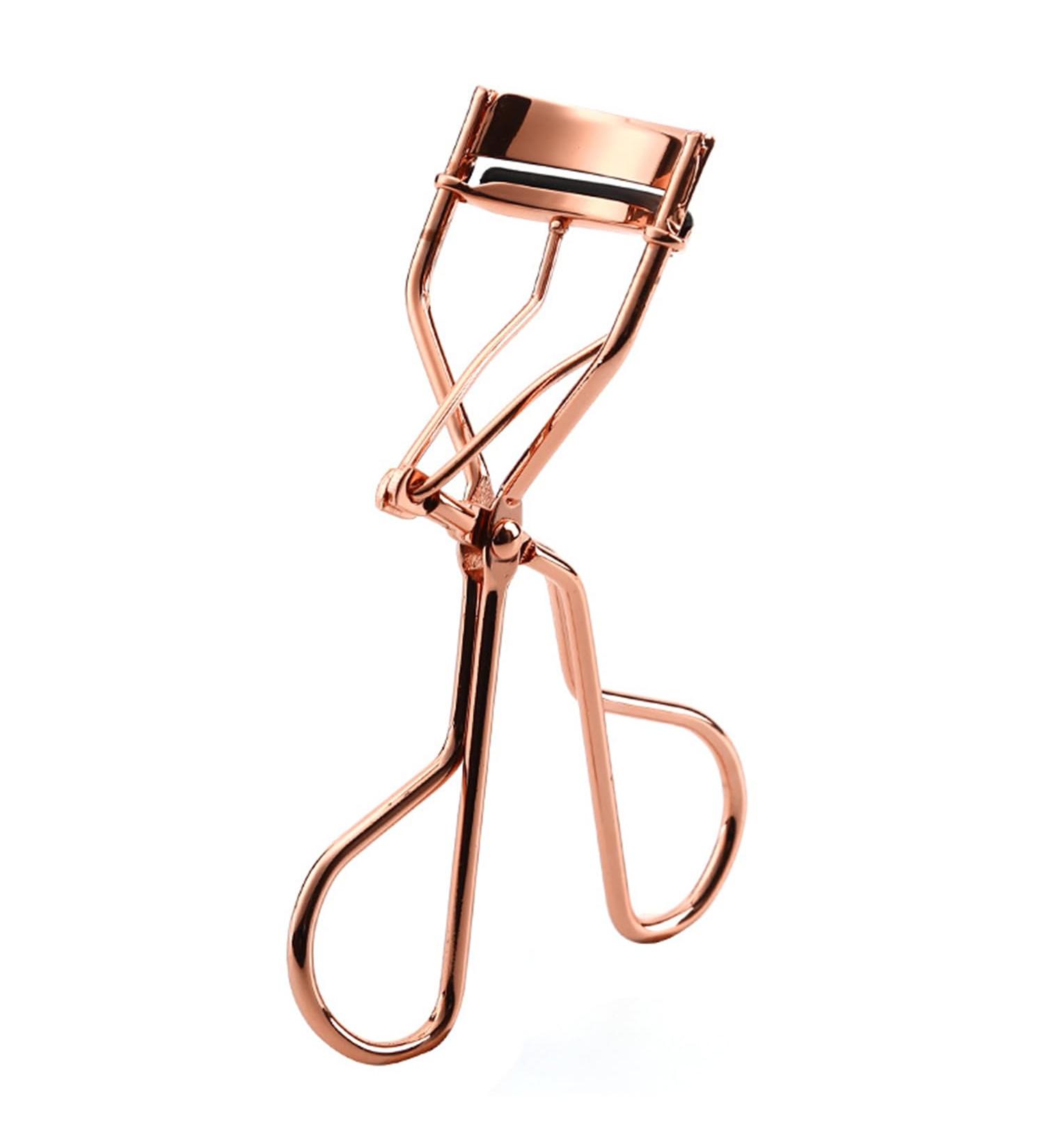 Lash Curler Stainless Steel Eye Lashes Curlers Curl Lash Curler Electroplated Eyelash Curler Fashion Eyelash Curler Makeup Accessory for Women and Girls - Rose Gold - Buy Online on SooperMarket.com