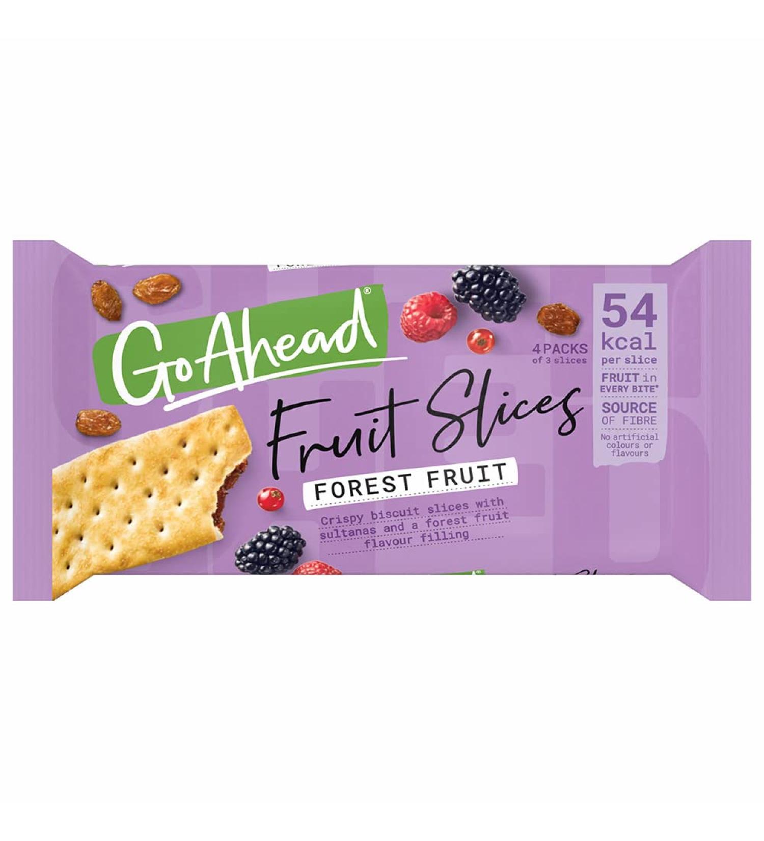 Go Ahead Crispy Forest Fruit Slices 5 Pack