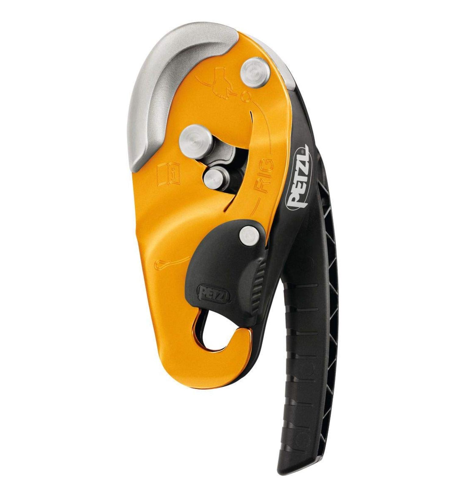 Petzl Pro Rig Descender 2018 - Yellow | High-Quality Safety Gear - Buy Online on SooperMarket.com