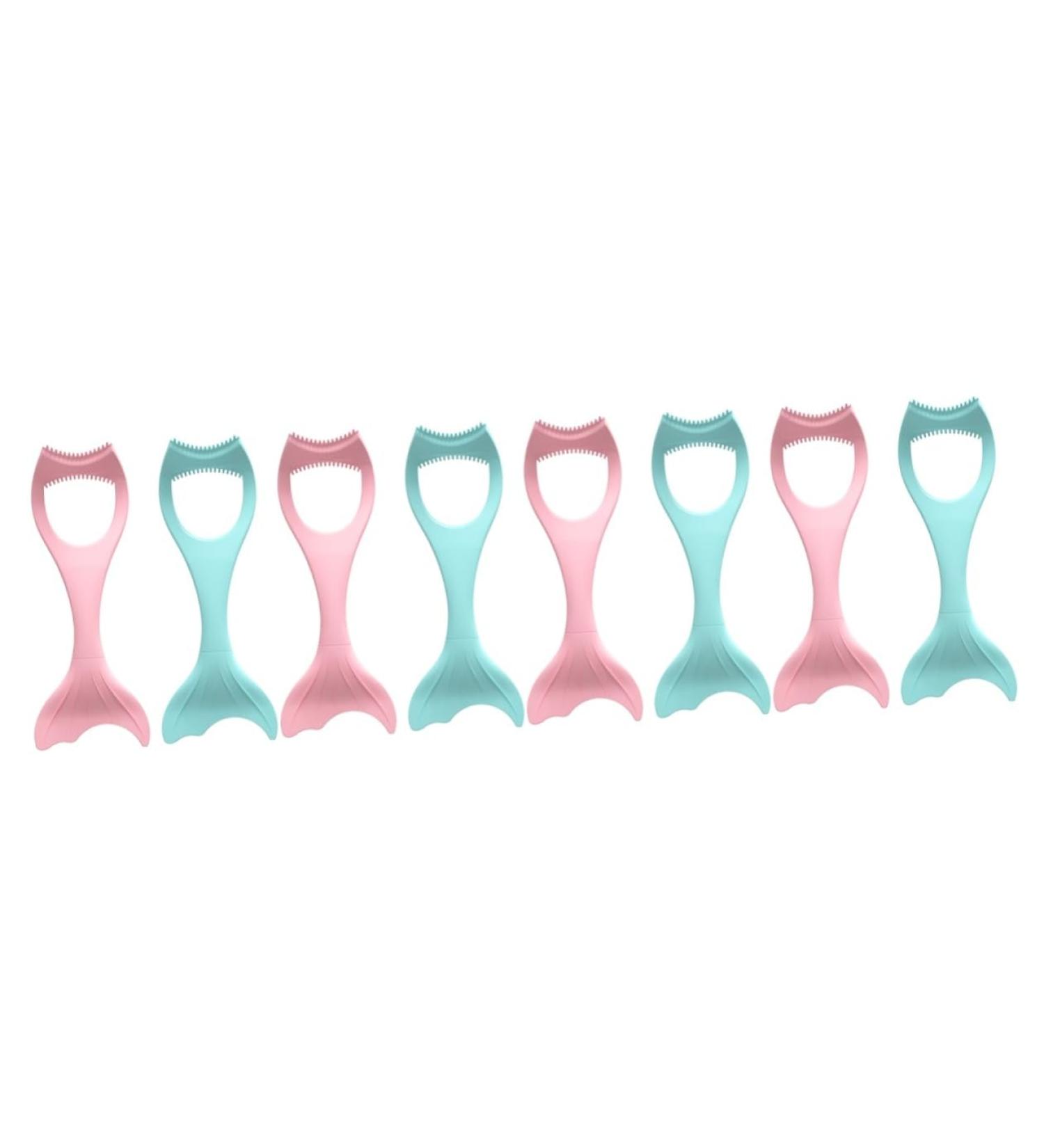 MAGICLULU 8 Pcs Mascara Brush Eyeshadow Silicone Eyeliner Mascara Tool Bridegroom - Buy Online on SooperMarket.com