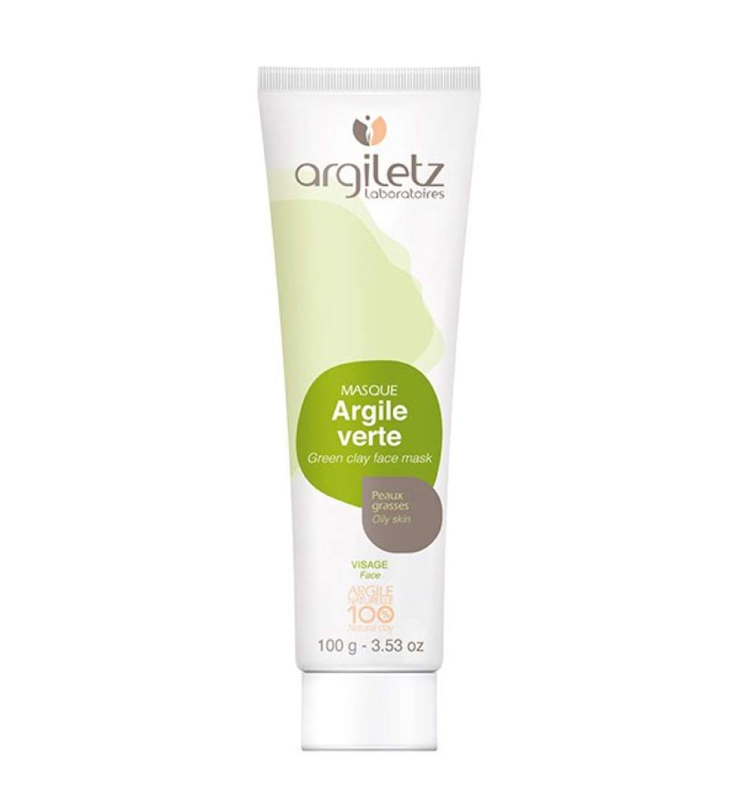 Argiletz Green Clay Face Mask for Oily Skin - 100g | 100% French Sourced & Finest Quality - Buy Online on SooperMarket.com