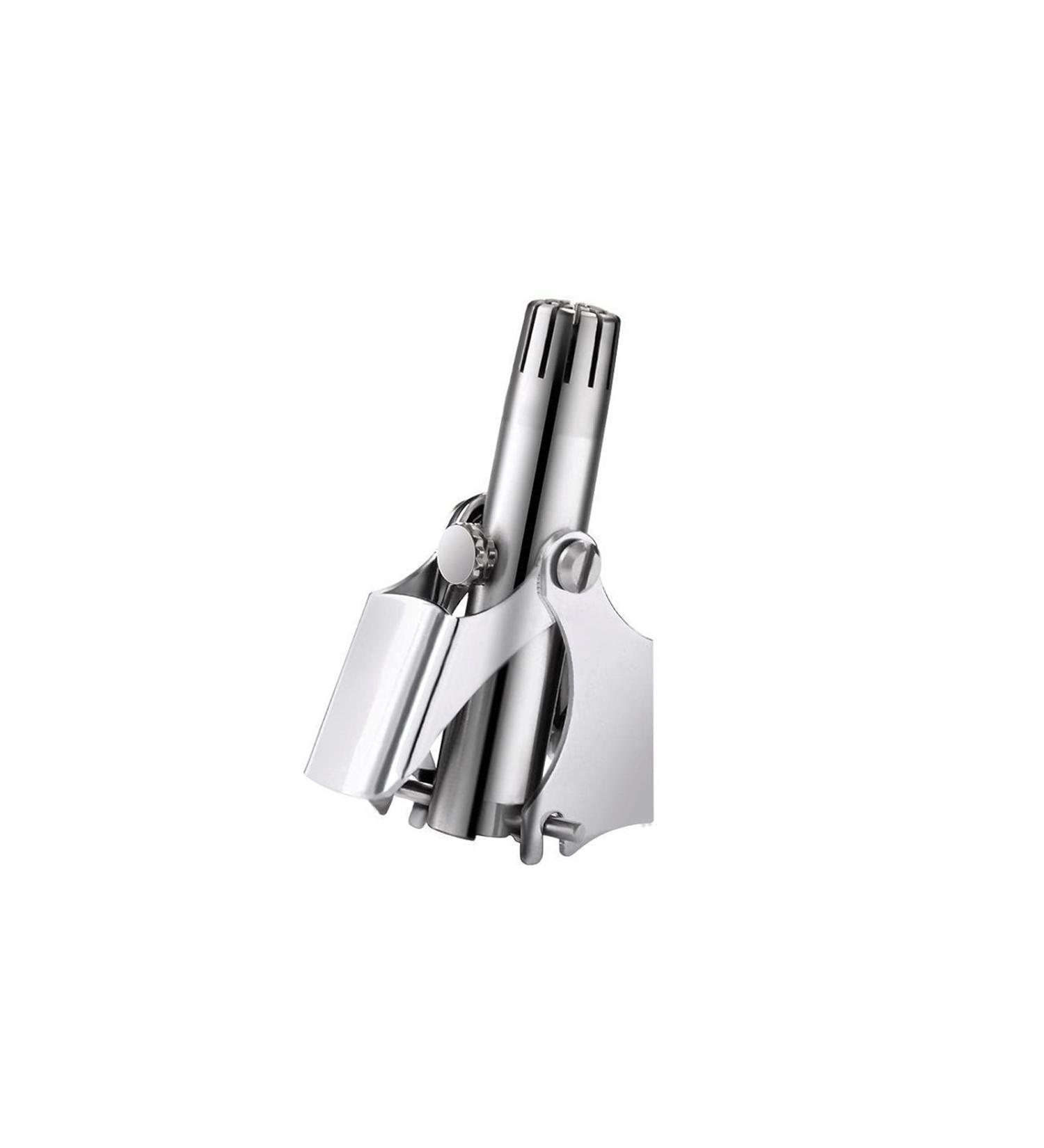 TEMKIN Nose Hair Trimmer - Stainless Steel Manual Scissors for Nose & Ear Hair Removal - Professional Clipper Cutter - Buy Online on SooperMarket.com