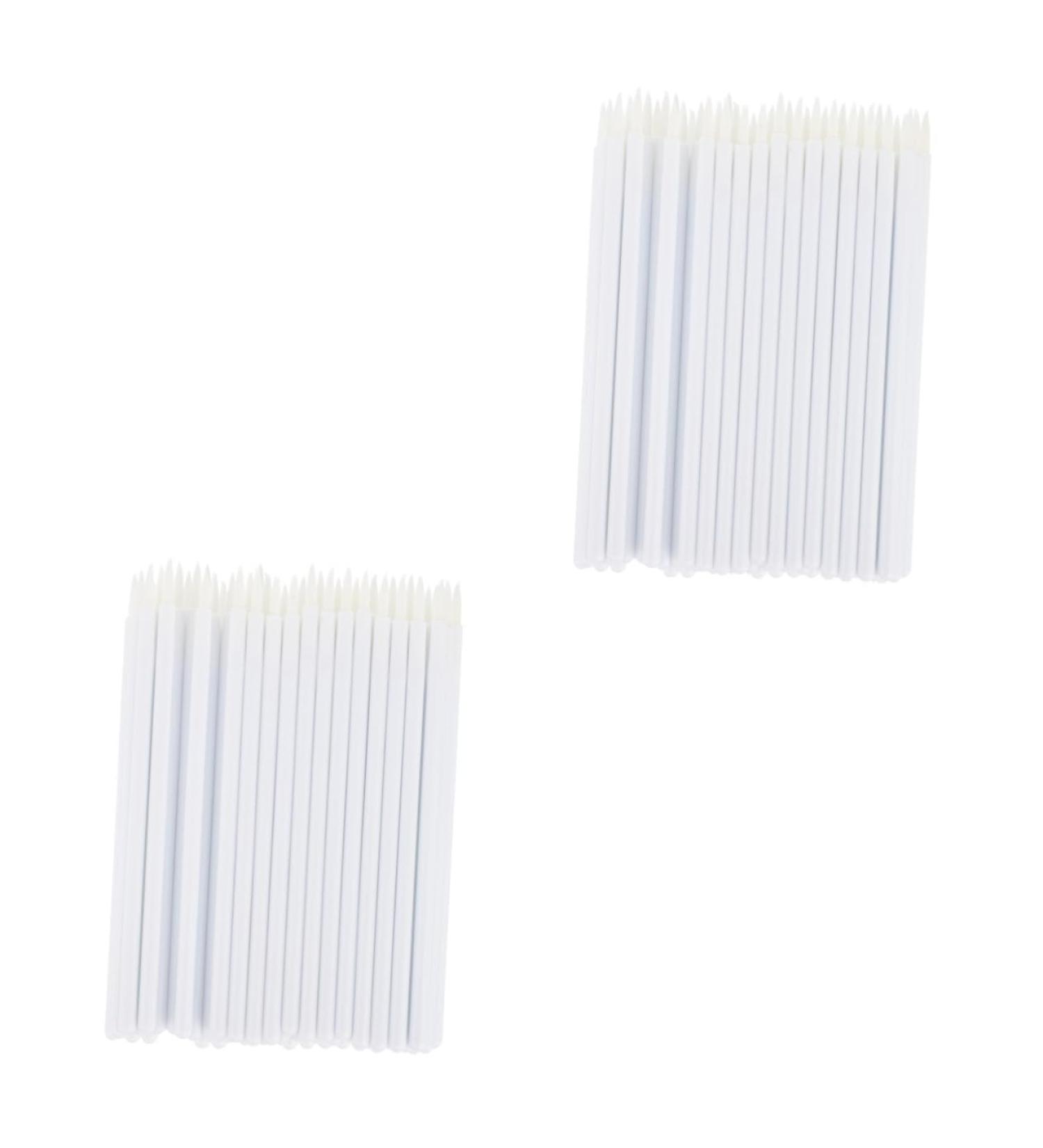 PLAFOPE 200 Pcs Disposable Eyeliner Brush Cosmetic Brush Makeup Lip Lip Gloss Cosmetic Eye White - Buy Online on SooperMarket.com